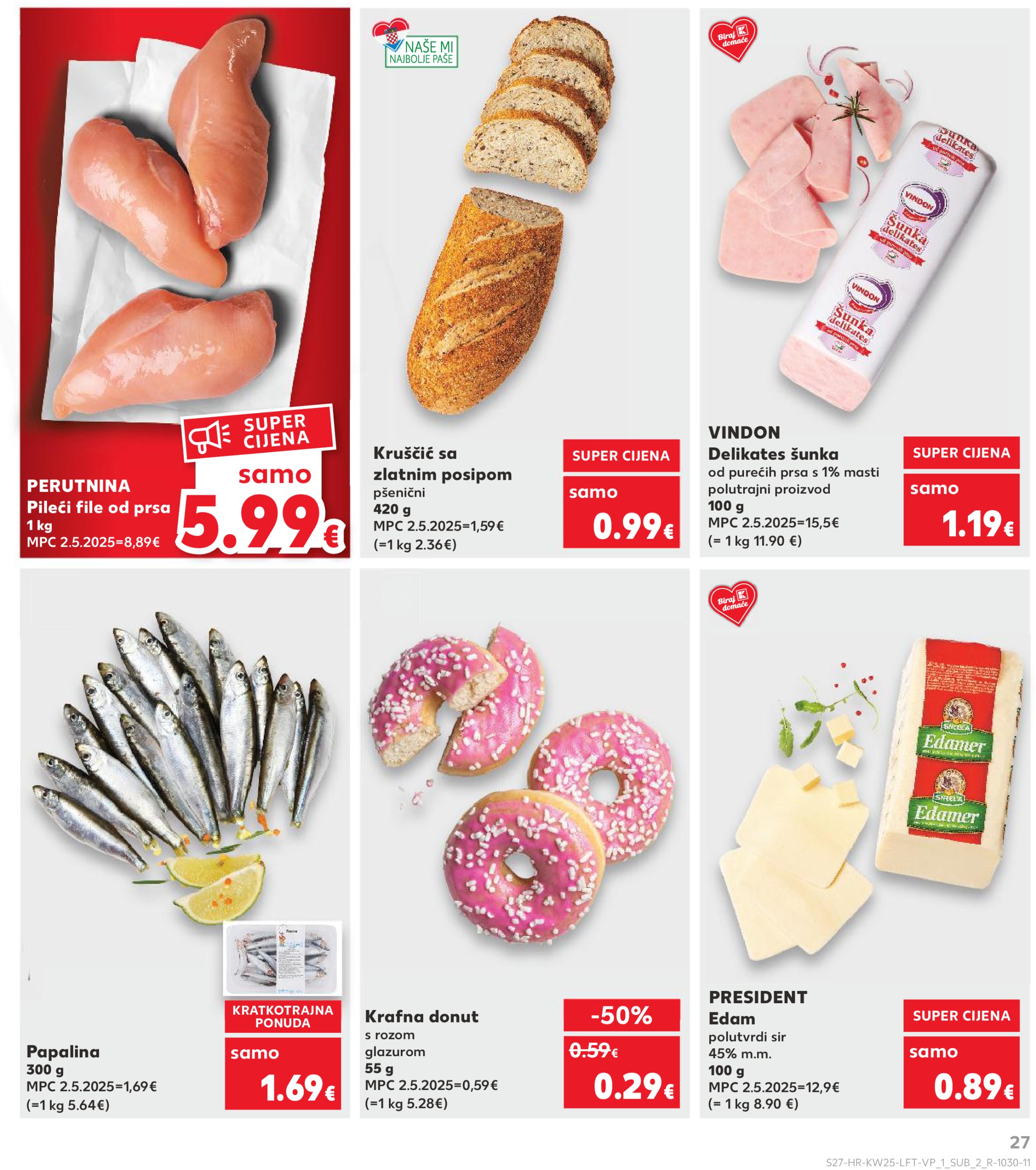 kaufland - Prelistajte katalog Kaufland, vrijedi od 18.06. do 24.06. - page: 27