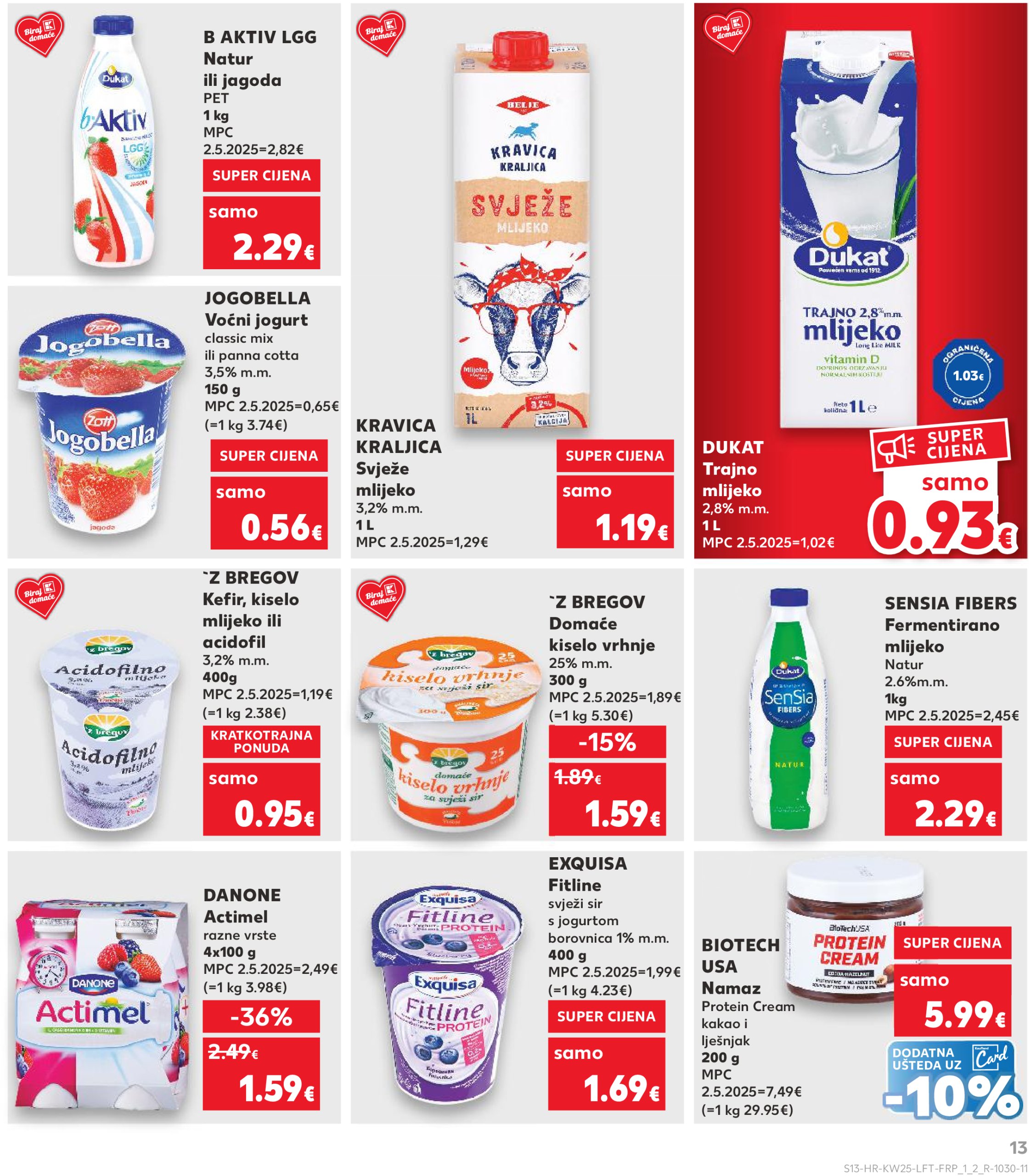 kaufland - Prelistajte katalog Kaufland, vrijedi od 18.06. do 24.06. - page: 13