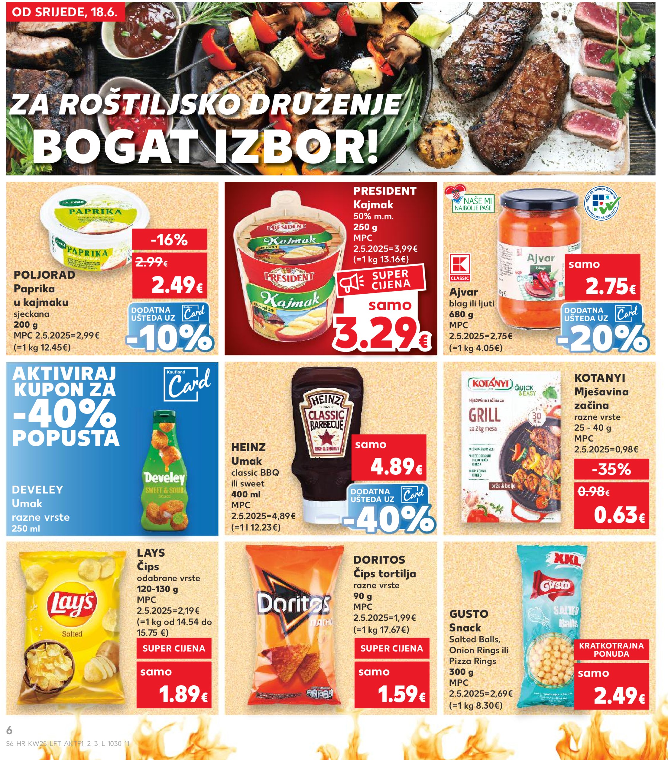 kaufland - Prelistajte katalog Kaufland, vrijedi od 18.06. do 24.06. - page: 6