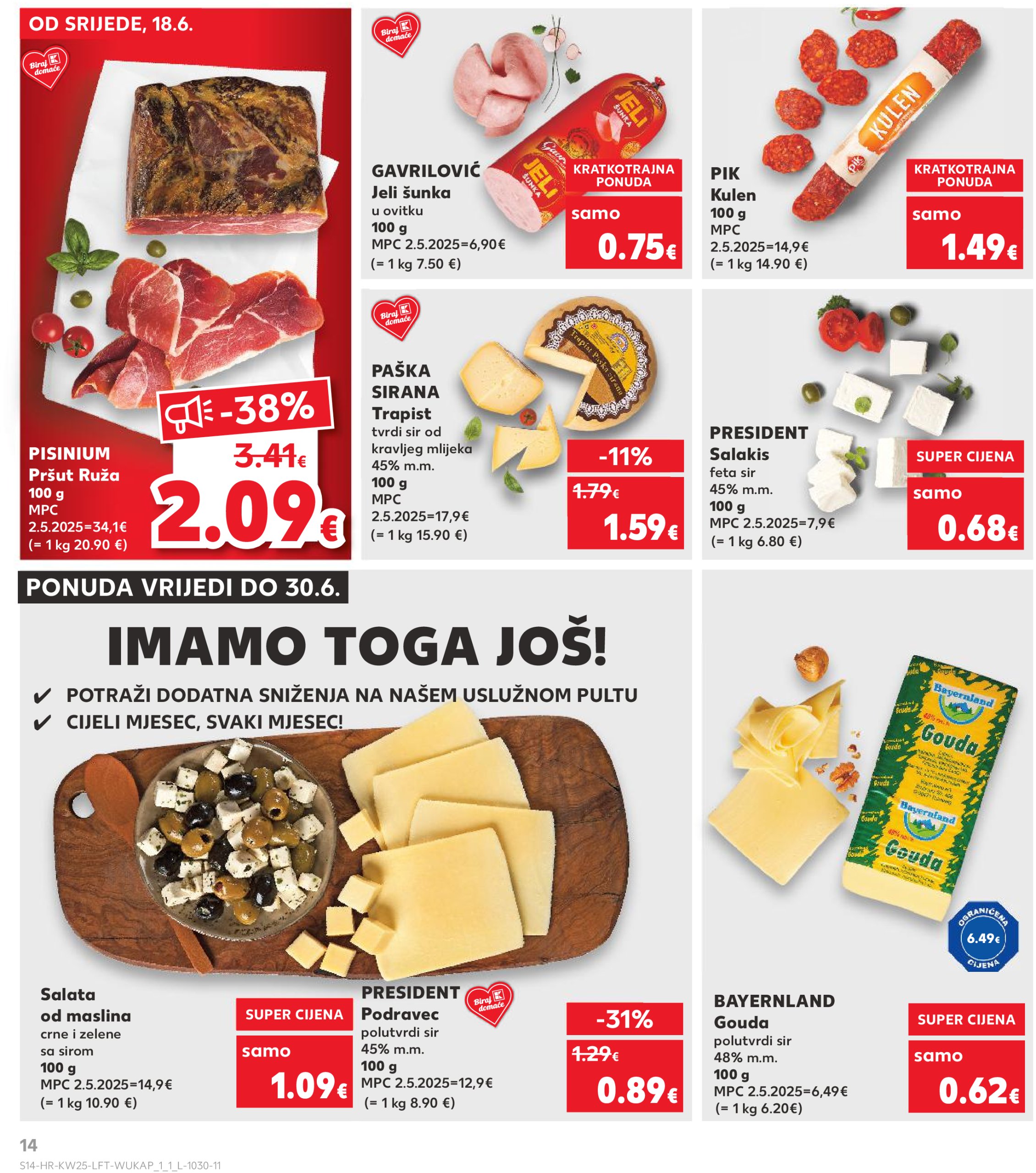 kaufland - Prelistajte katalog Kaufland, vrijedi od 18.06. do 24.06. - page: 14