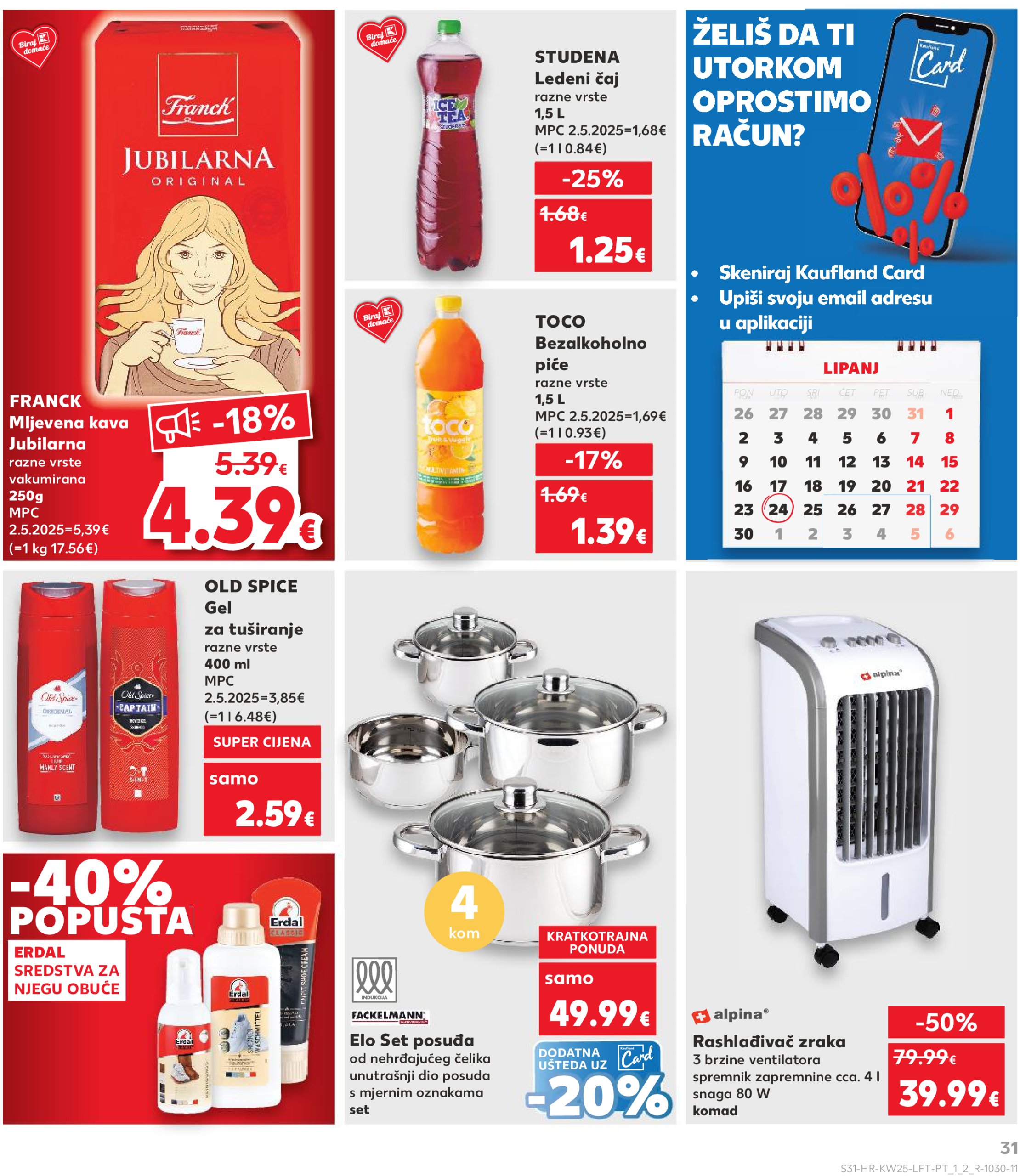kaufland - Prelistajte katalog Kaufland, vrijedi od 18.06. do 24.06. - page: 31