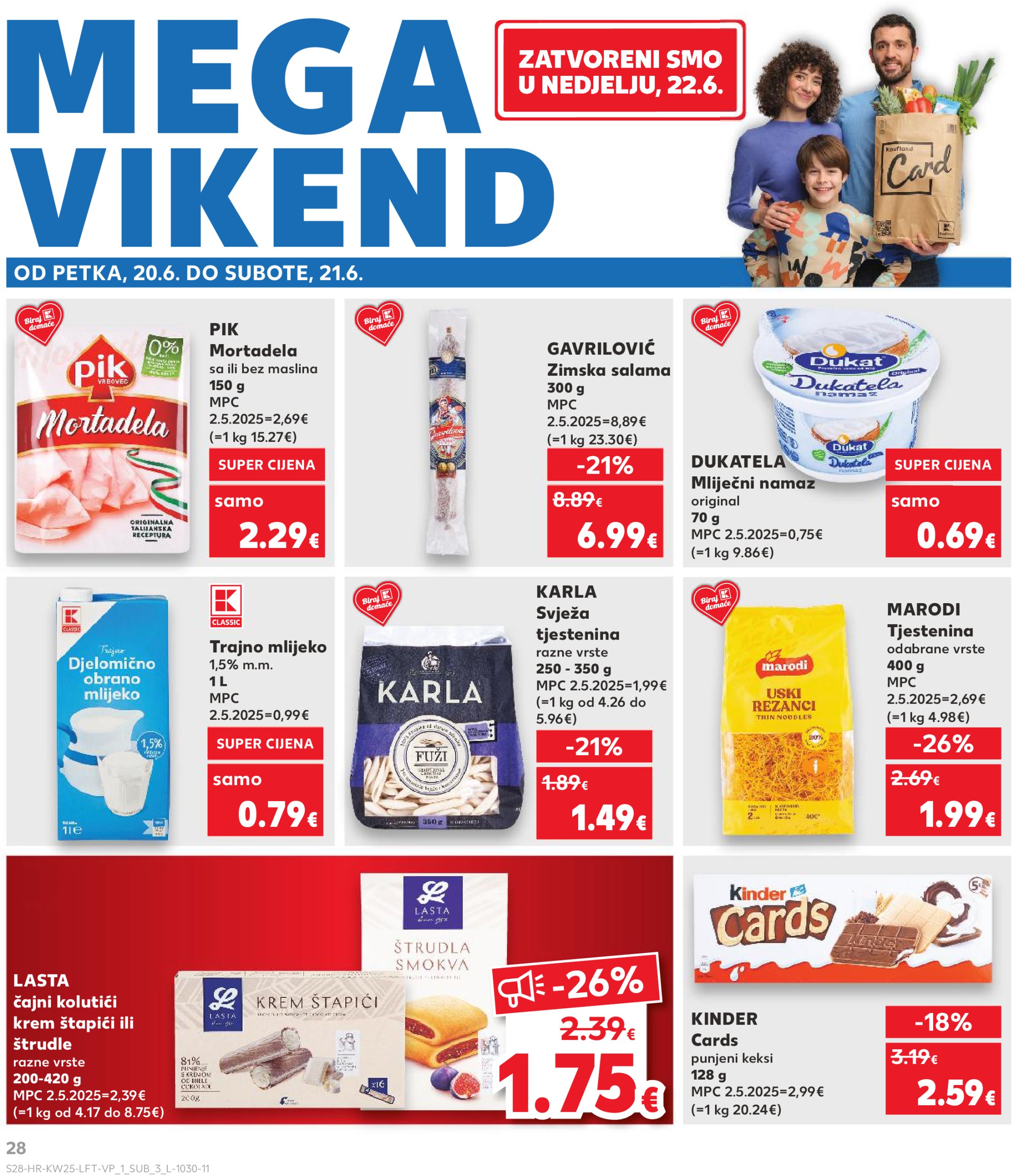 kaufland - Prelistajte katalog Kaufland, vrijedi od 18.06. do 24.06. - page: 28