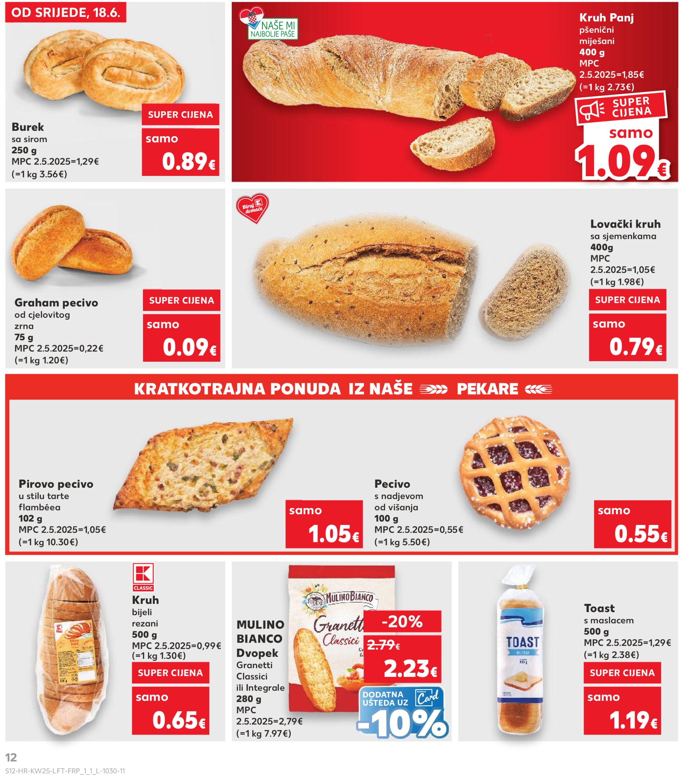 kaufland - Prelistajte katalog Kaufland, vrijedi od 18.06. do 24.06. - page: 12