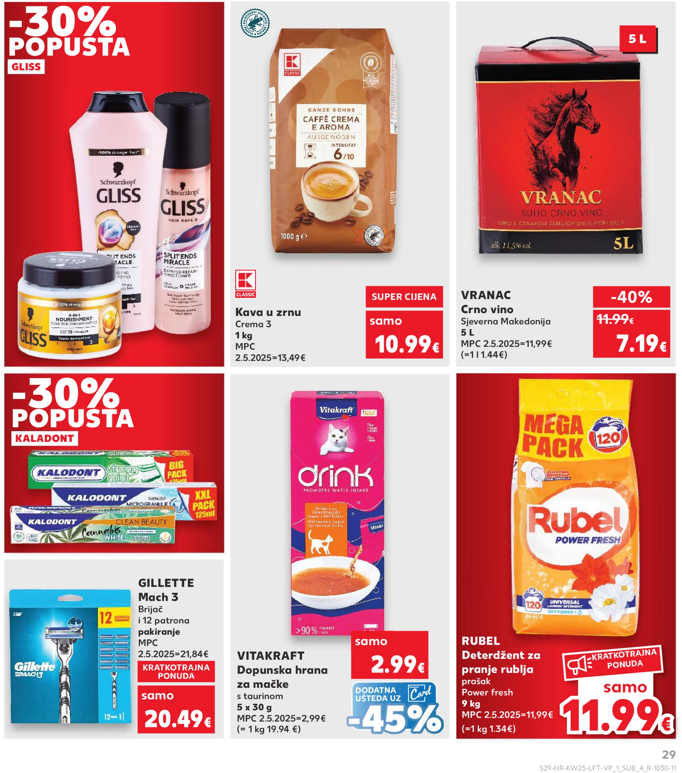 kaufland - Prelistajte katalog Kaufland, vrijedi od 18.06. do 24.06. - page: 29