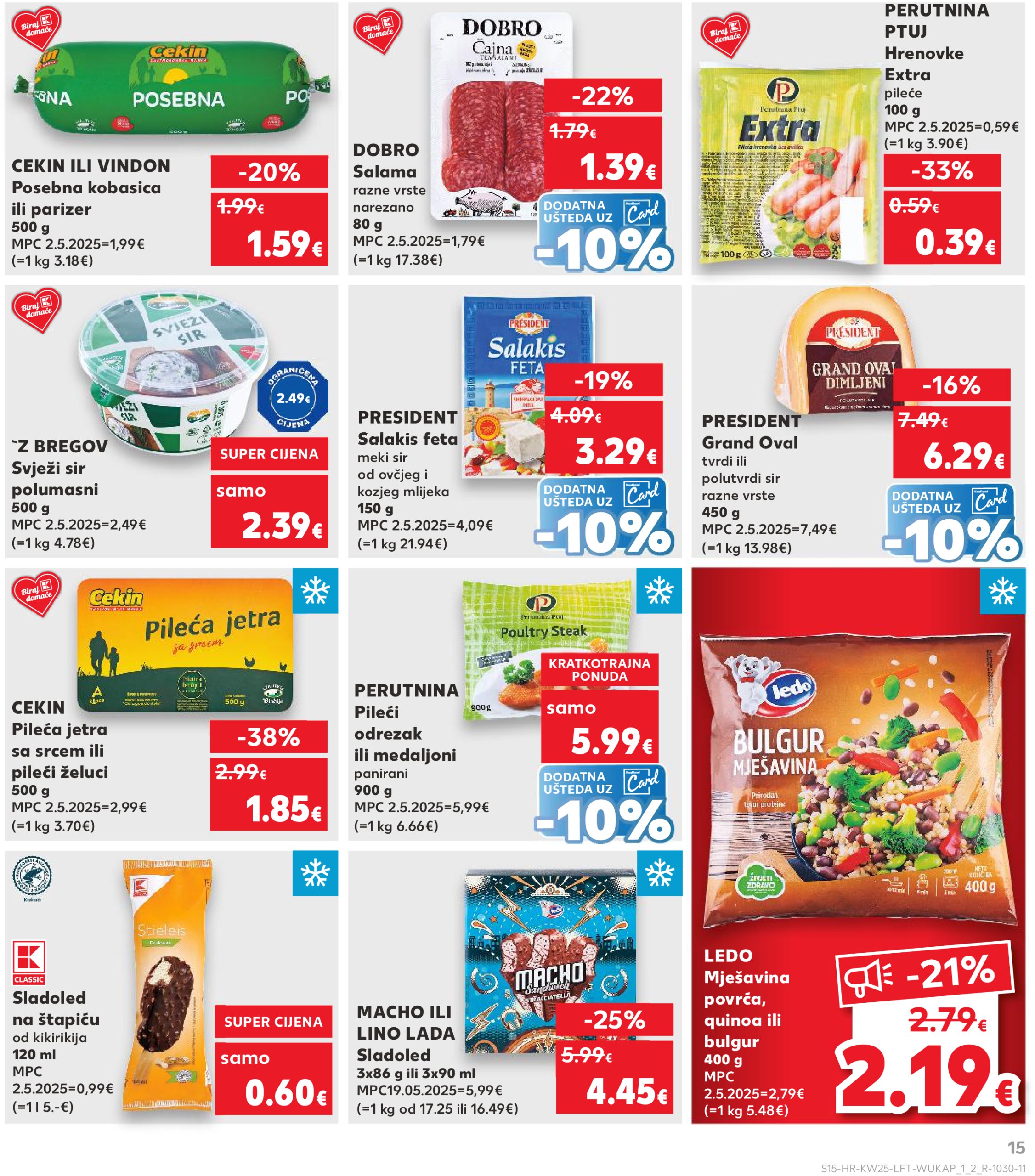 kaufland - Prelistajte katalog Kaufland, vrijedi od 18.06. do 24.06. - page: 15