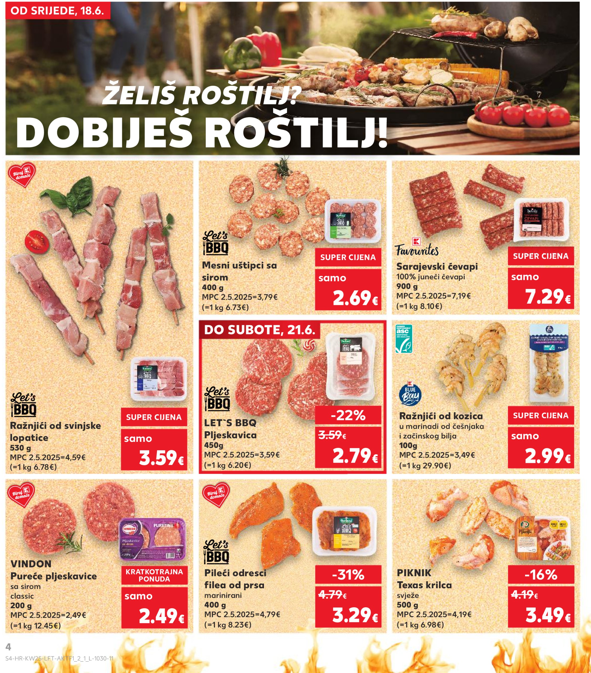 kaufland - Prelistajte katalog Kaufland, vrijedi od 18.06. do 24.06. - page: 4