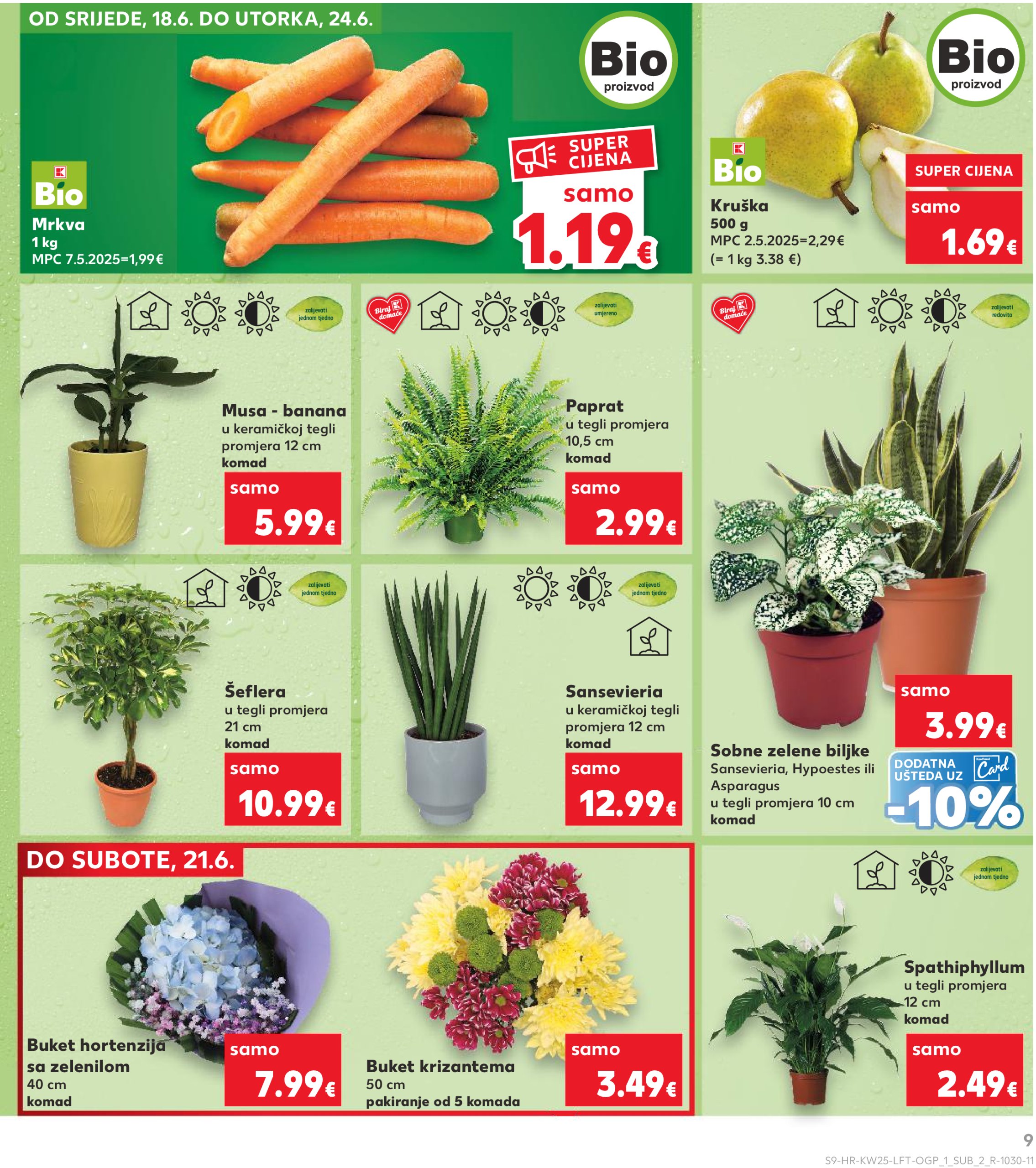 kaufland - Prelistajte katalog Kaufland, vrijedi od 18.06. do 24.06. - page: 9