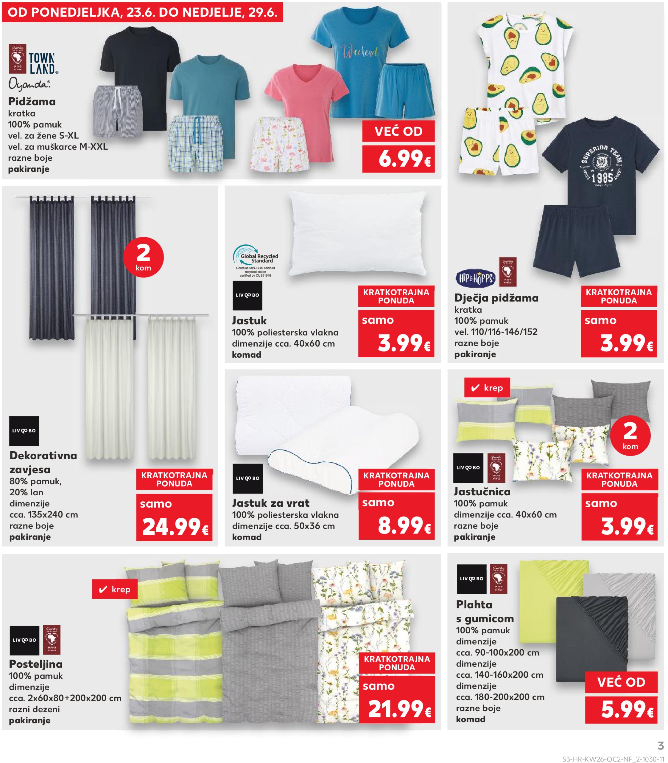kaufland - Prelistajte katalog Kaufland - Neprehrambenih proizvoda, vrijedi od 25.06. do 01.07. - page: 3