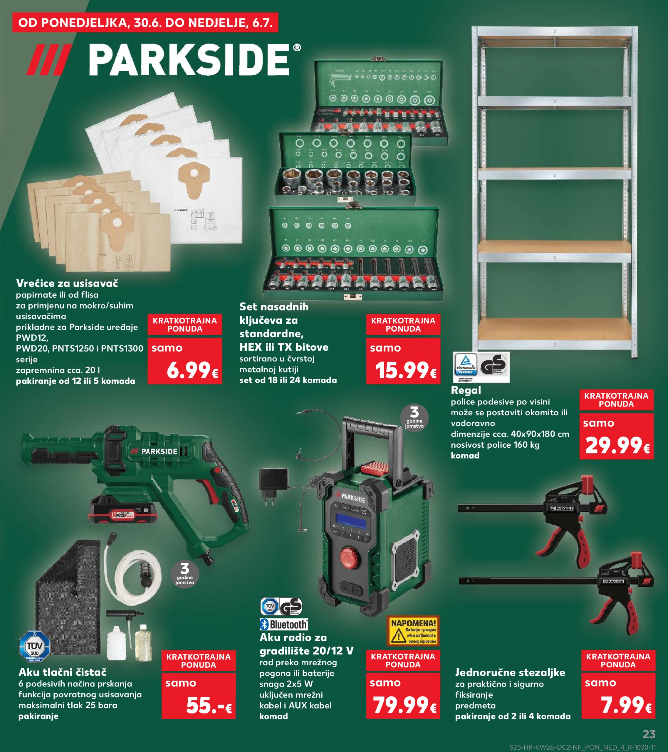 kaufland - Prelistajte katalog Kaufland - Neprehrambenih proizvoda, vrijedi od 25.06. do 01.07. - page: 23