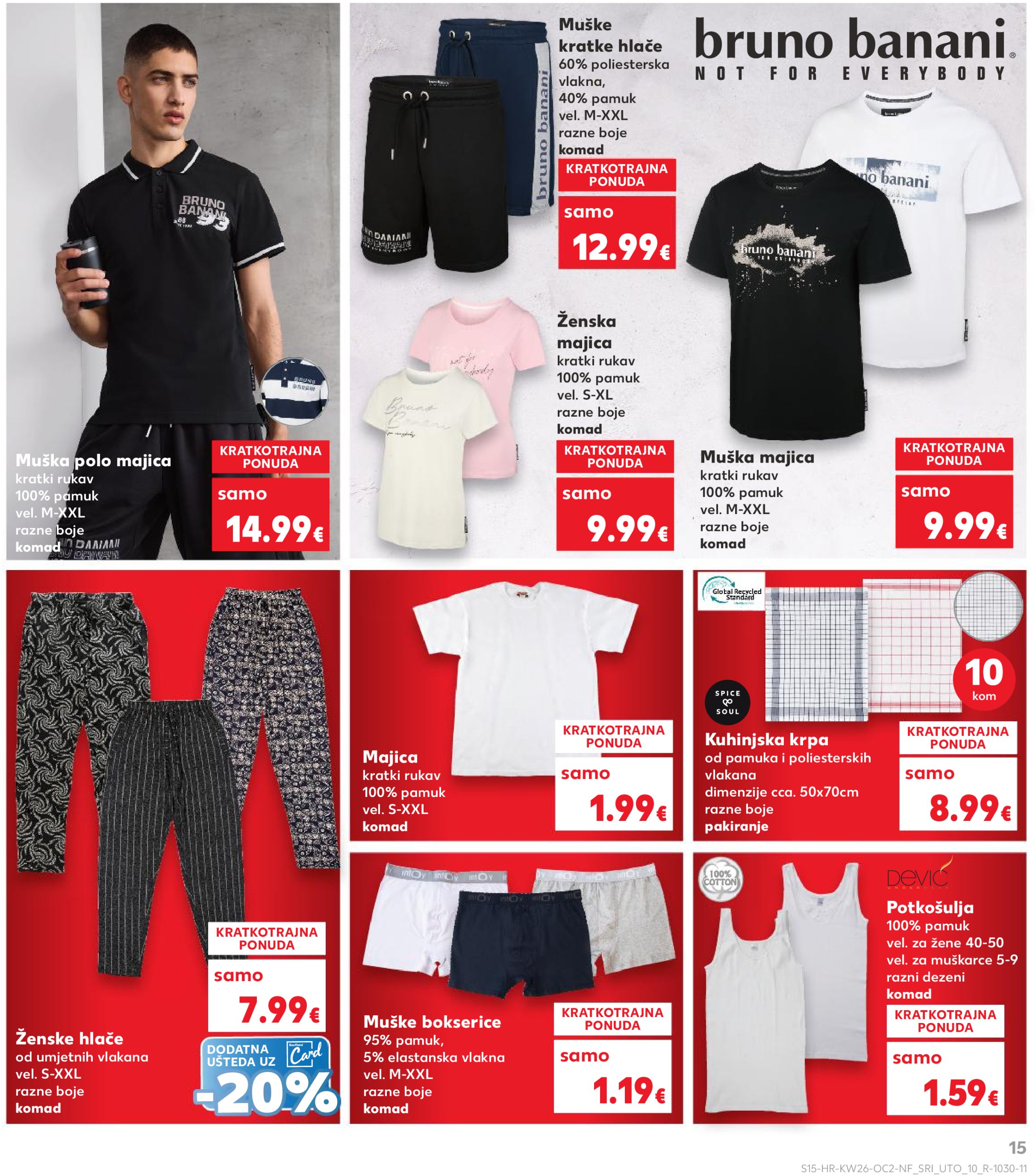 kaufland - Prelistajte katalog Kaufland - Neprehrambenih proizvoda, vrijedi od 25.06. do 01.07. - page: 15