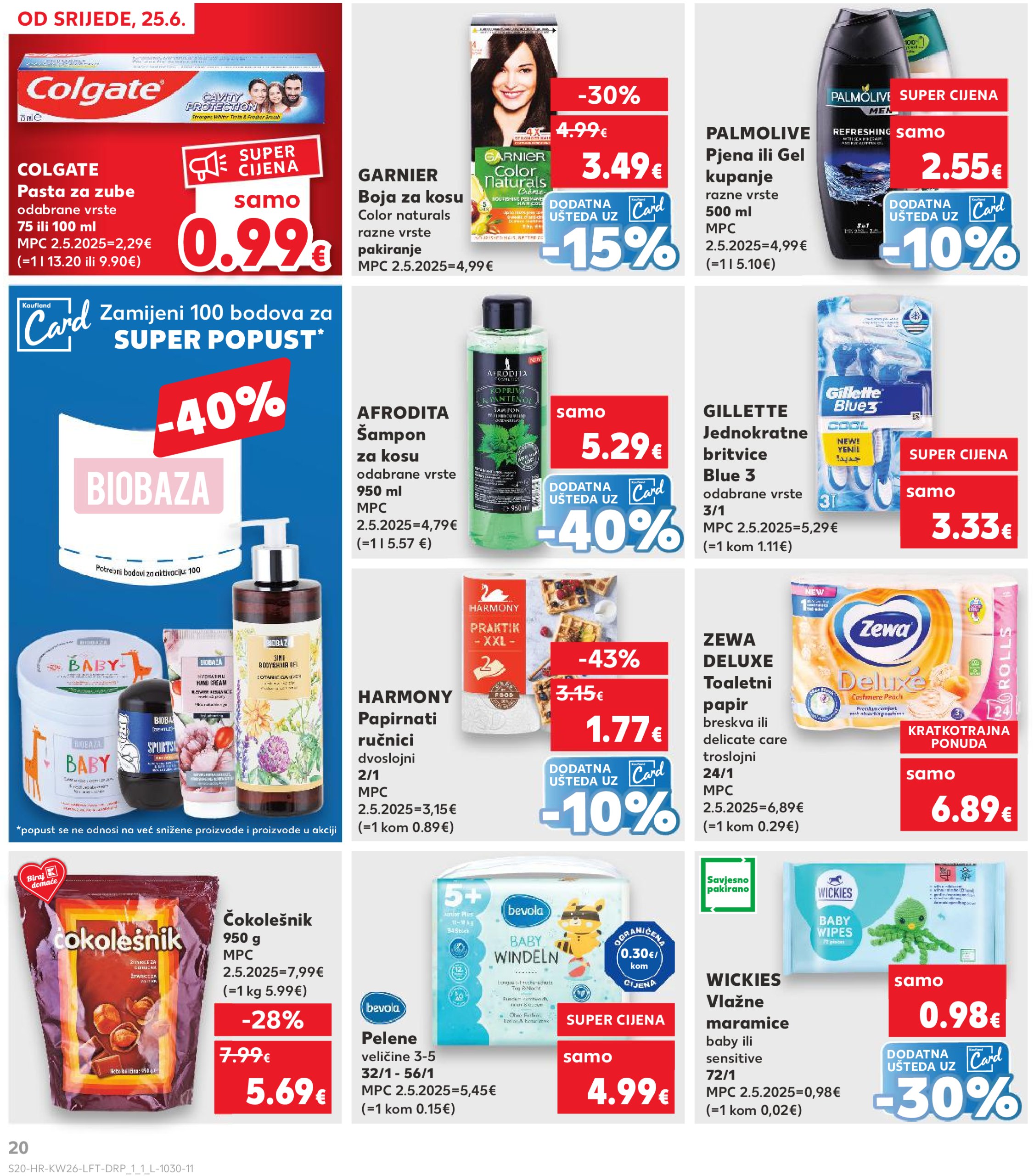kaufland - Prelistajte katalog Kaufland, vrijedi od 25.06. do 01.07. - page: 20