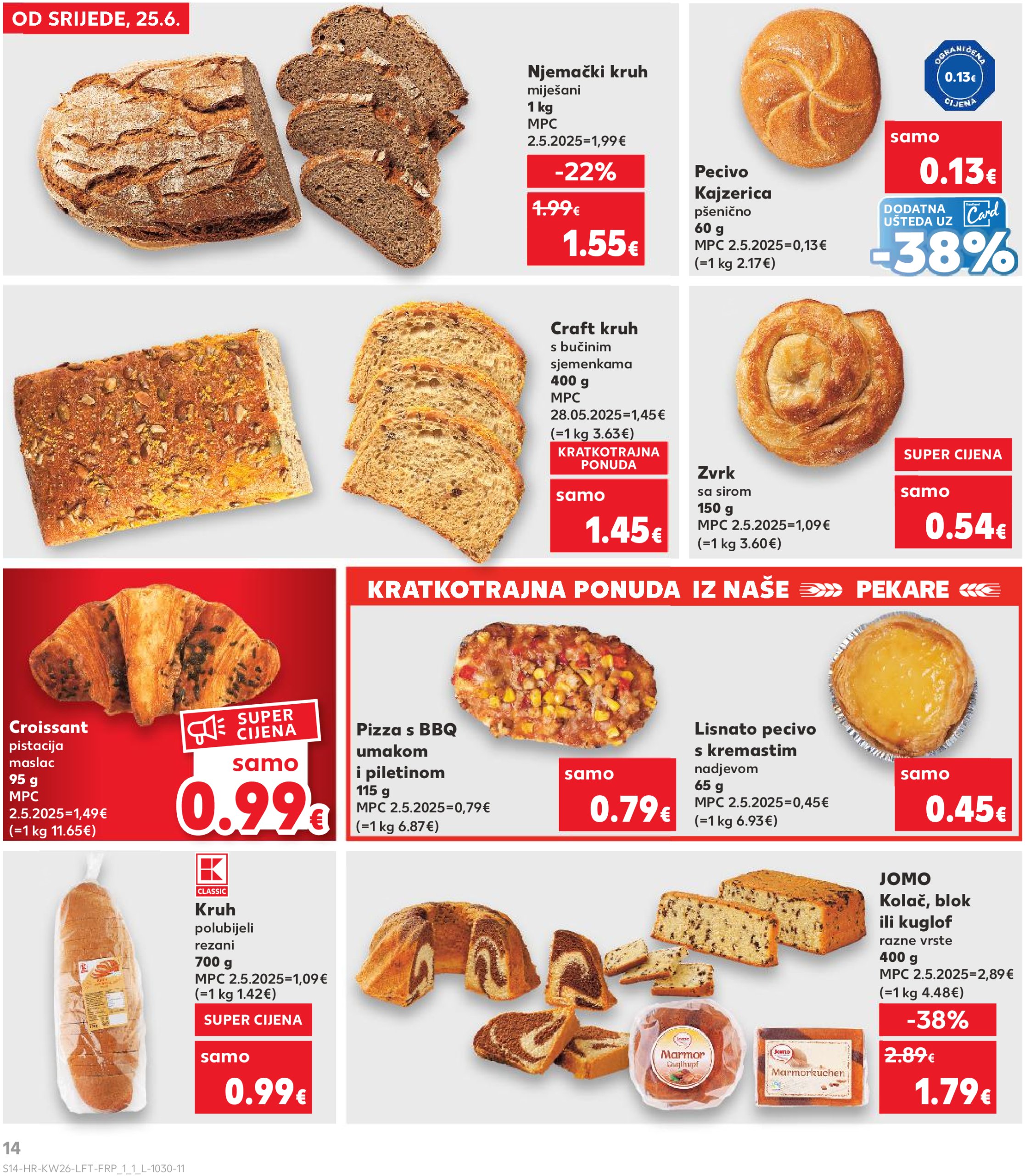 kaufland - Prelistajte katalog Kaufland, vrijedi od 25.06. do 01.07. - page: 14