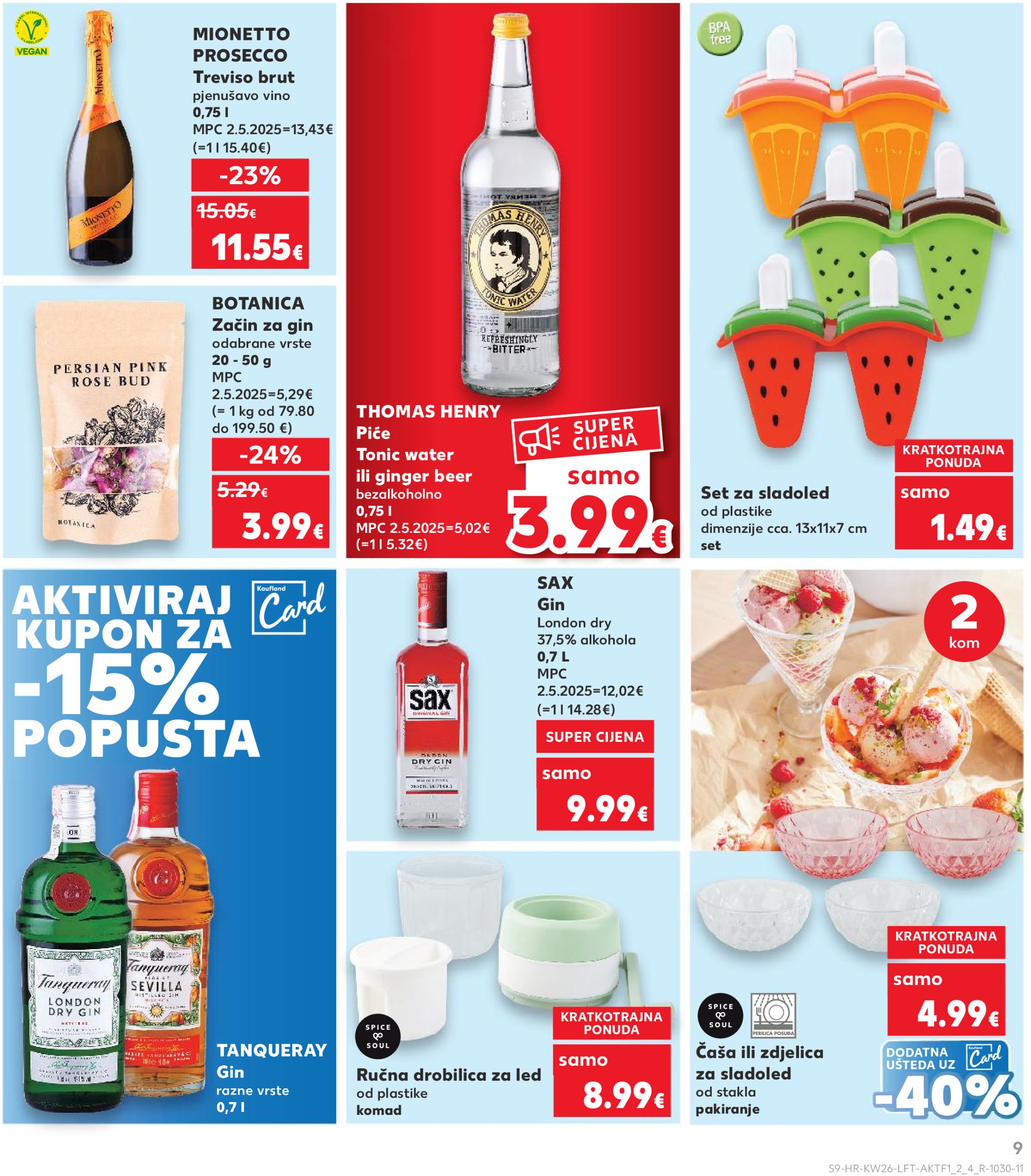 kaufland - Prelistajte katalog Kaufland, vrijedi od 25.06. do 01.07. - page: 9