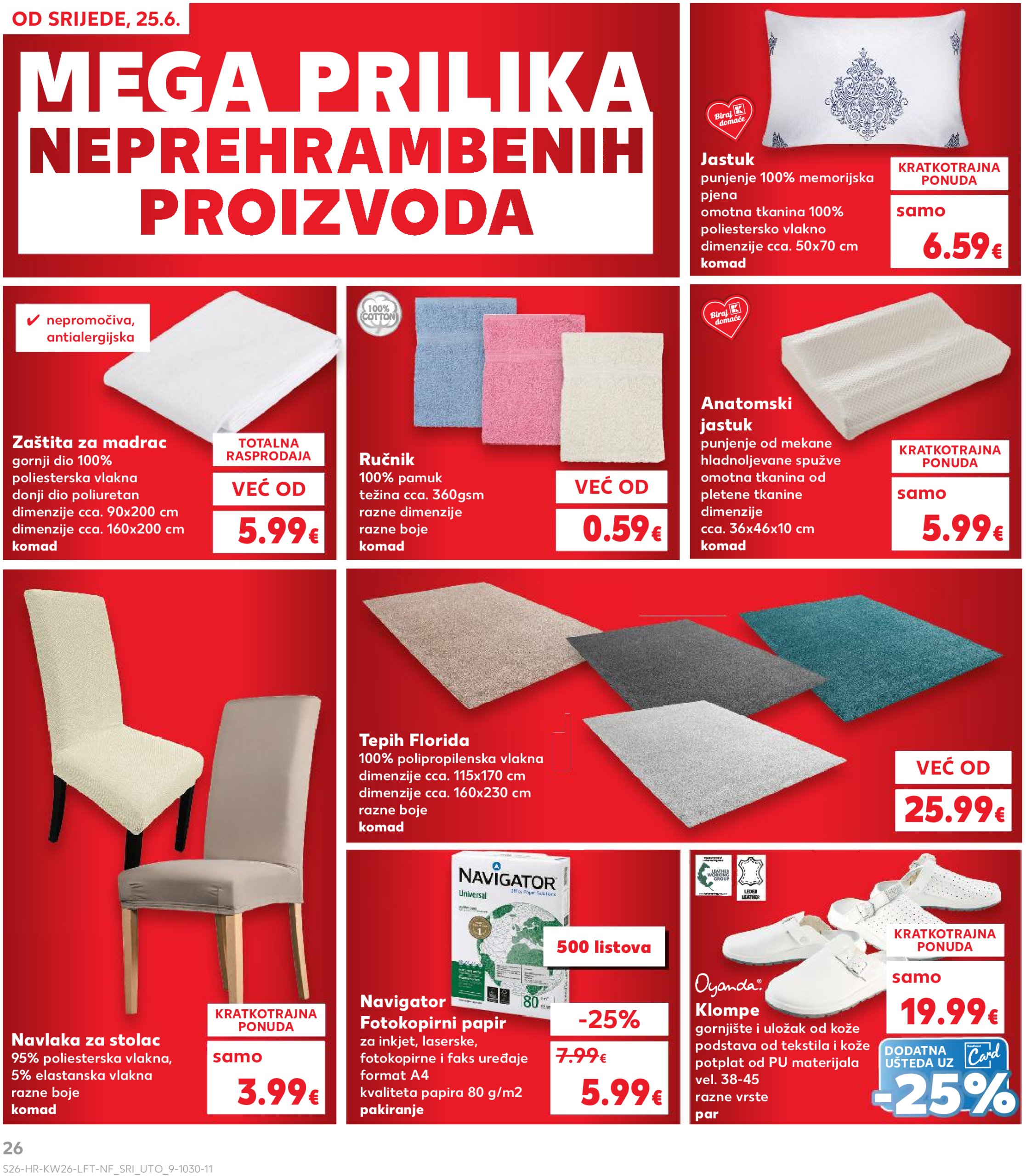 kaufland - Prelistajte katalog Kaufland, vrijedi od 25.06. do 01.07. - page: 26