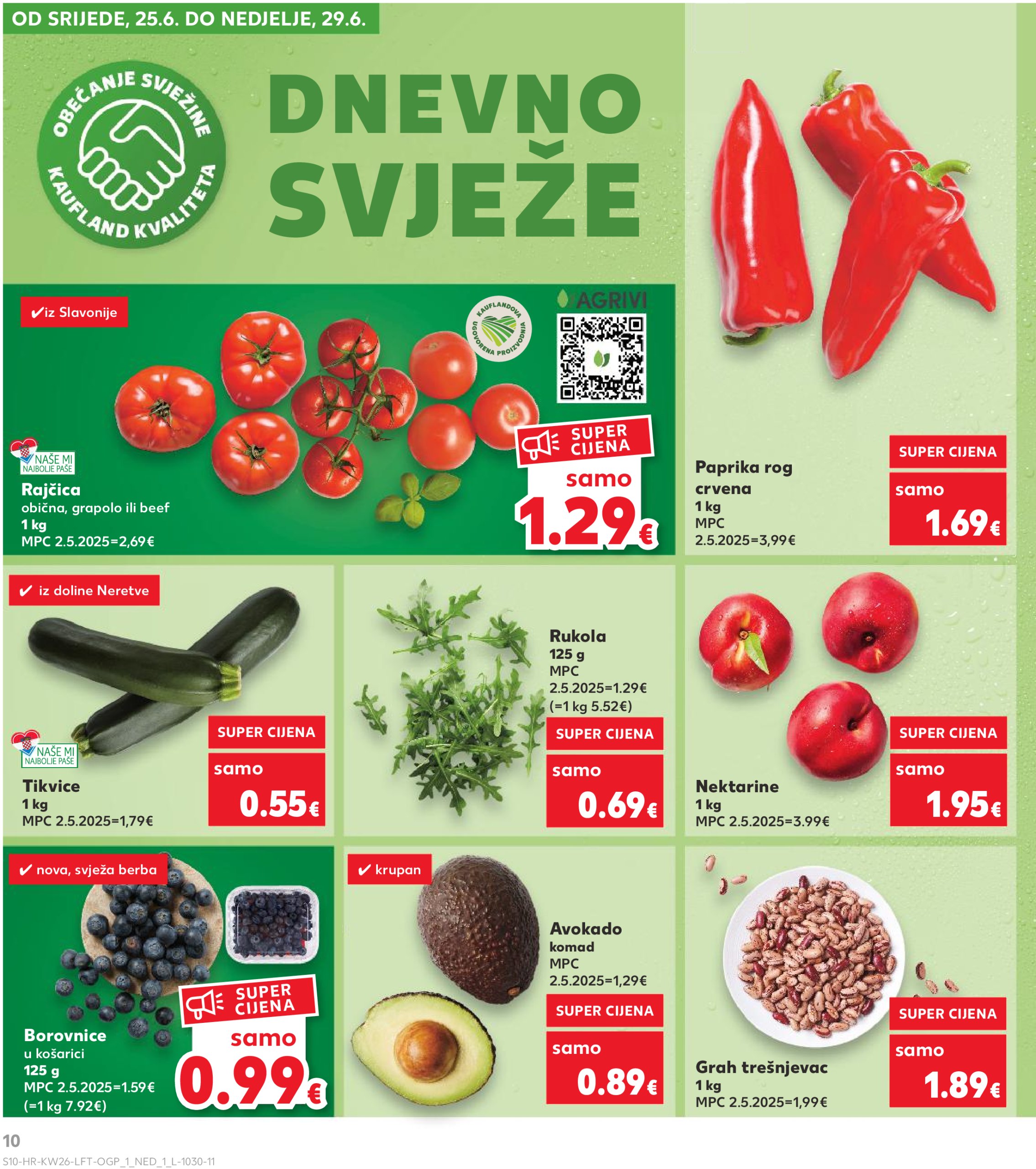 kaufland - Prelistajte katalog Kaufland, vrijedi od 25.06. do 01.07. - page: 10