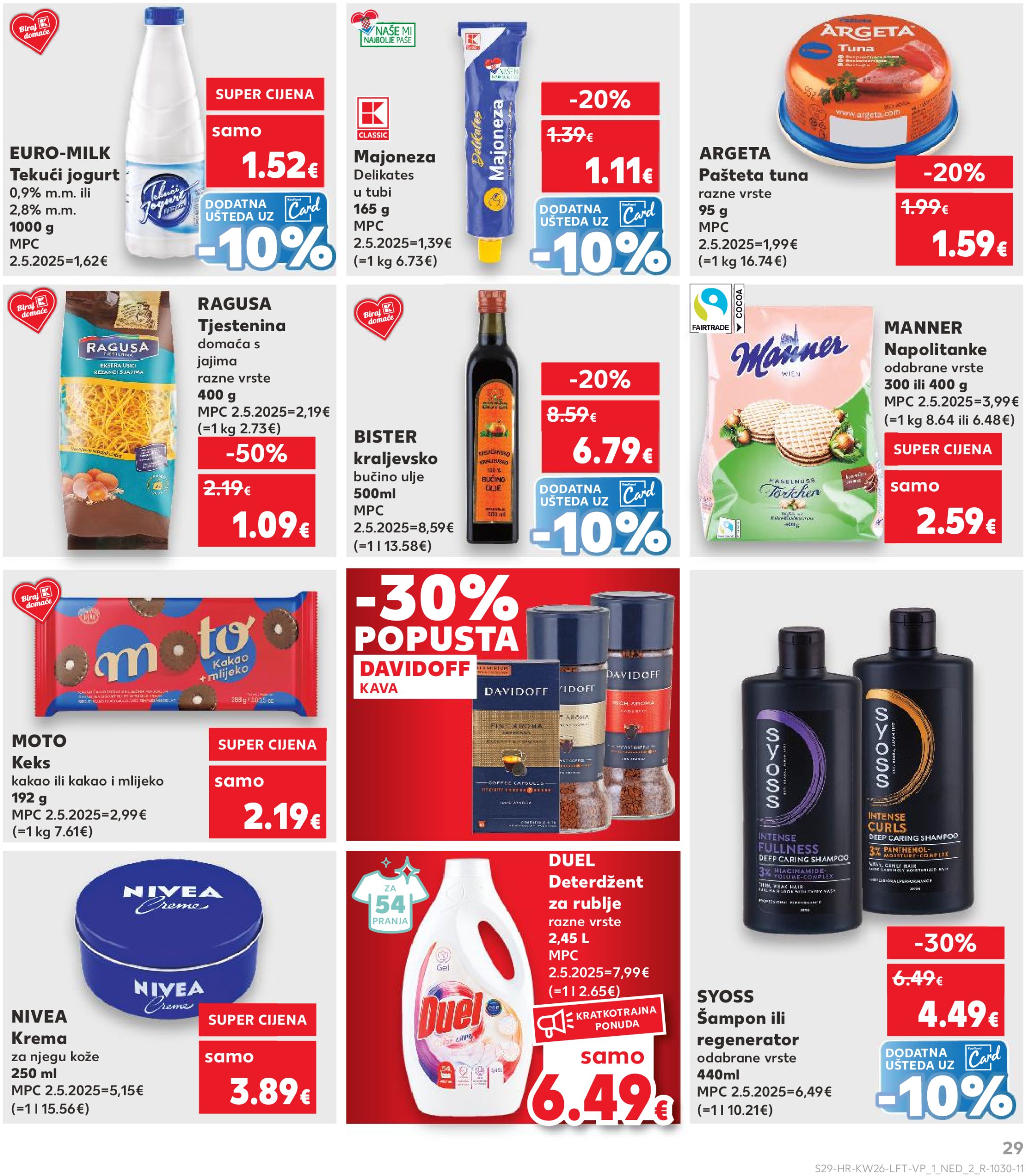kaufland - Prelistajte katalog Kaufland, vrijedi od 25.06. do 01.07. - page: 29