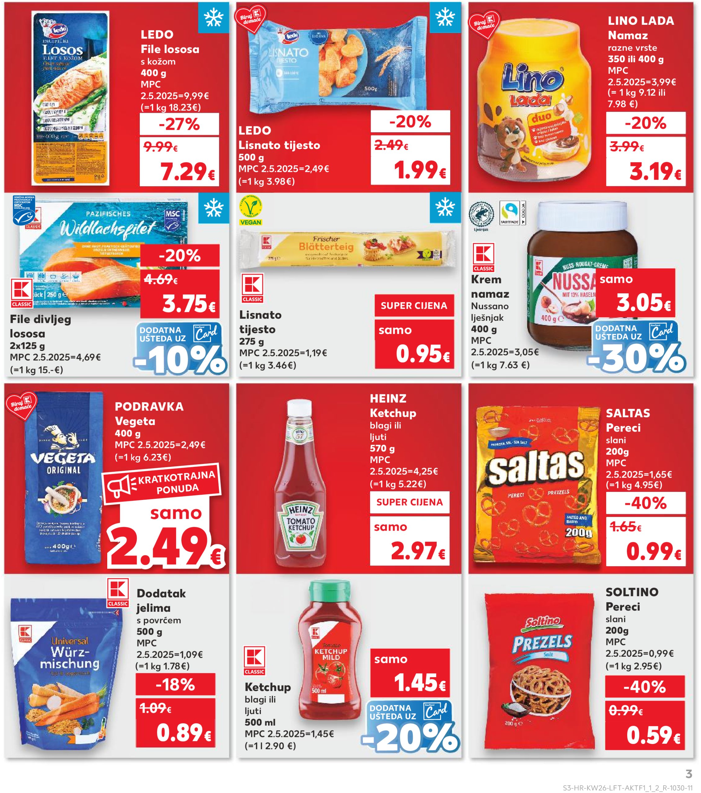 kaufland - Prelistajte katalog Kaufland, vrijedi od 25.06. do 01.07. - page: 3