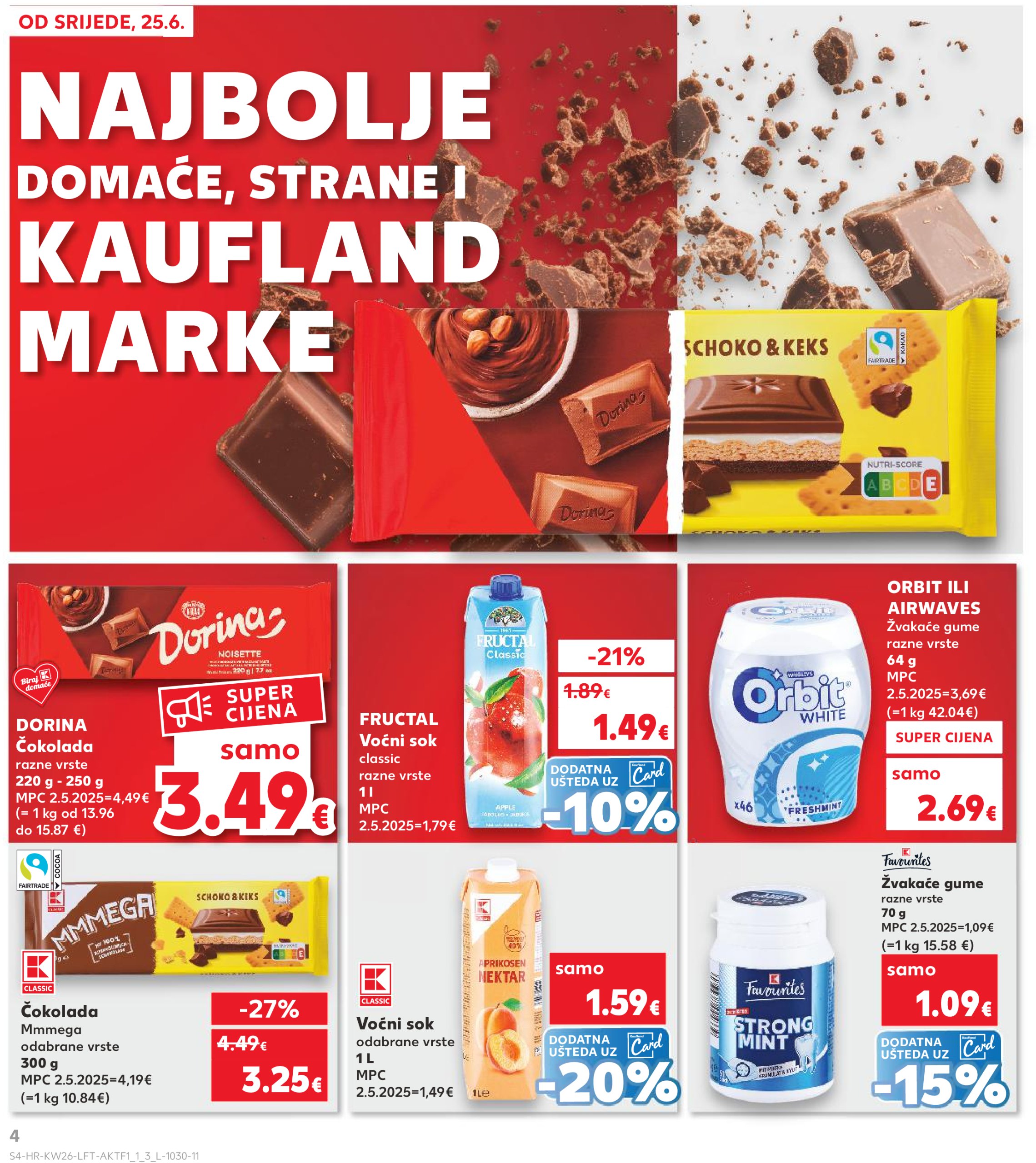 kaufland - Prelistajte katalog Kaufland, vrijedi od 25.06. do 01.07. - page: 4