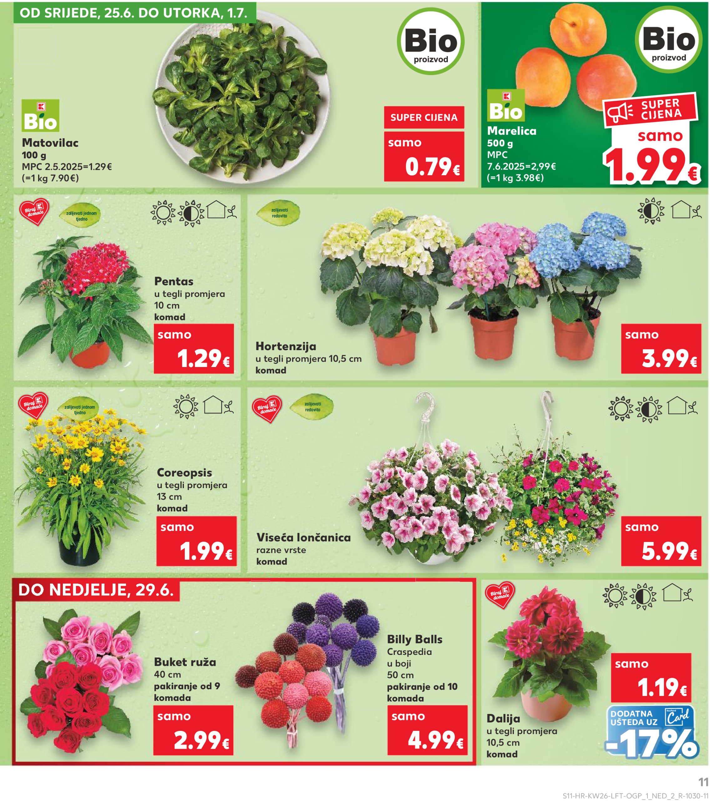 kaufland - Prelistajte katalog Kaufland, vrijedi od 25.06. do 01.07. - page: 11