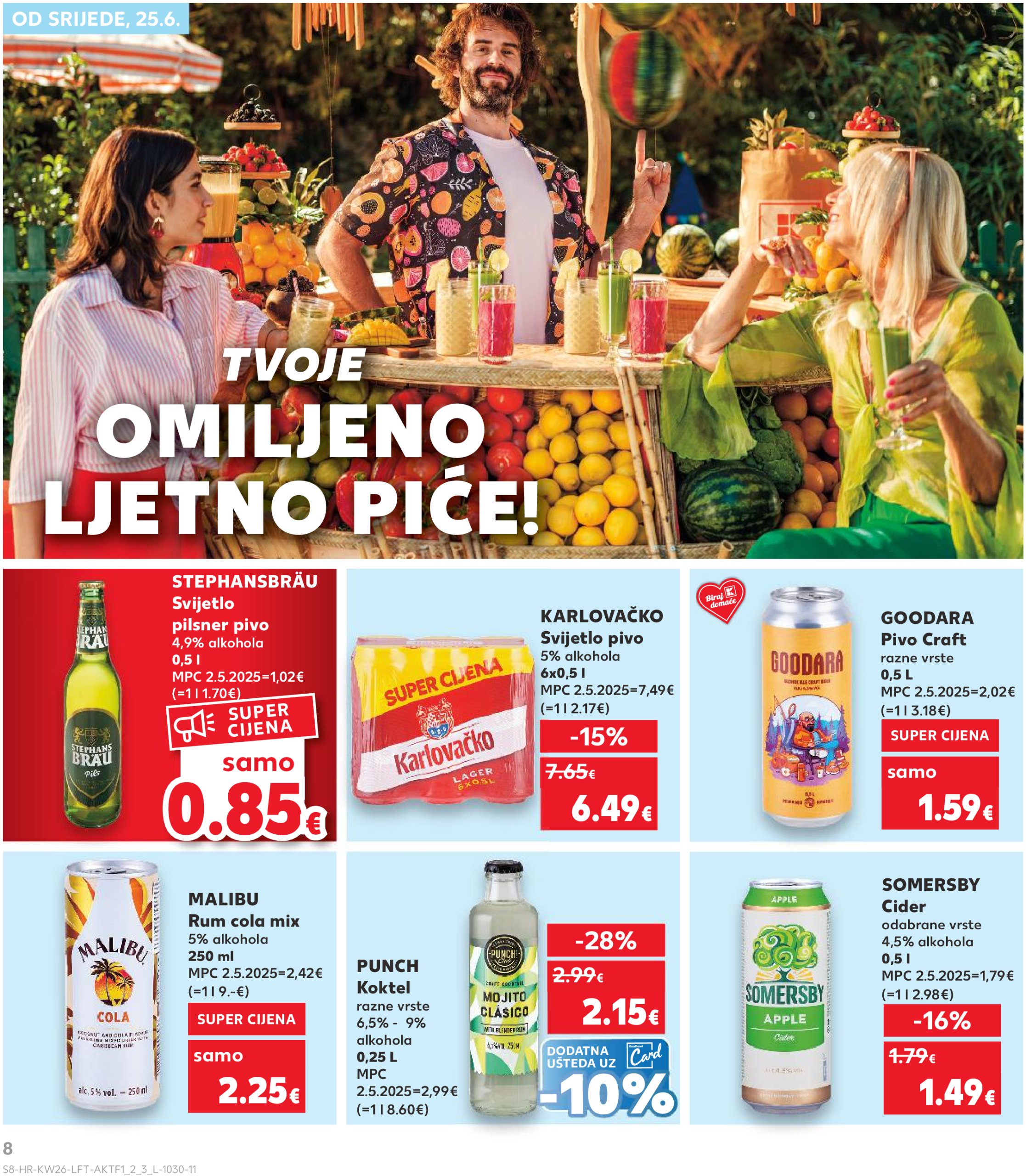 kaufland - Prelistajte katalog Kaufland, vrijedi od 25.06. do 01.07. - page: 8
