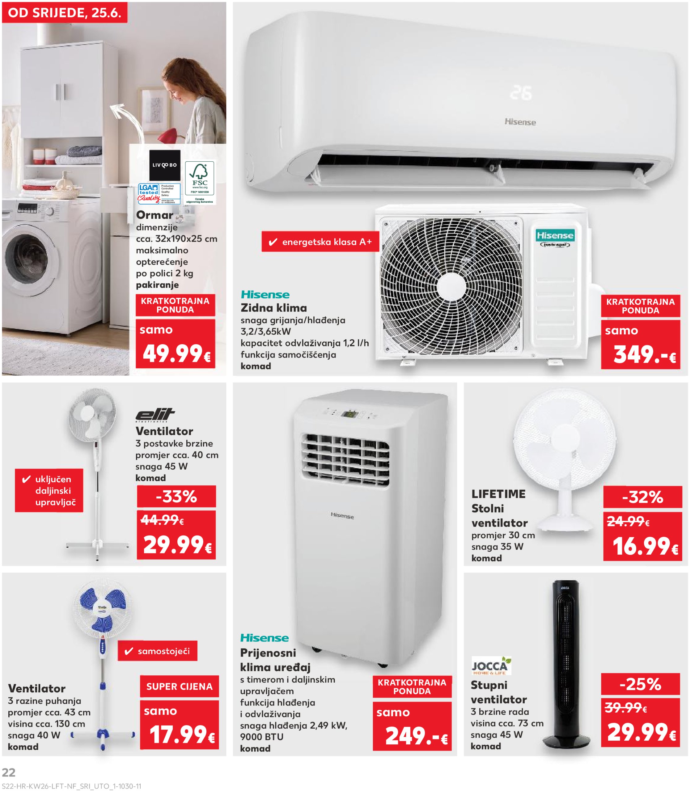 kaufland - Prelistajte katalog Kaufland, vrijedi od 25.06. do 01.07. - page: 22