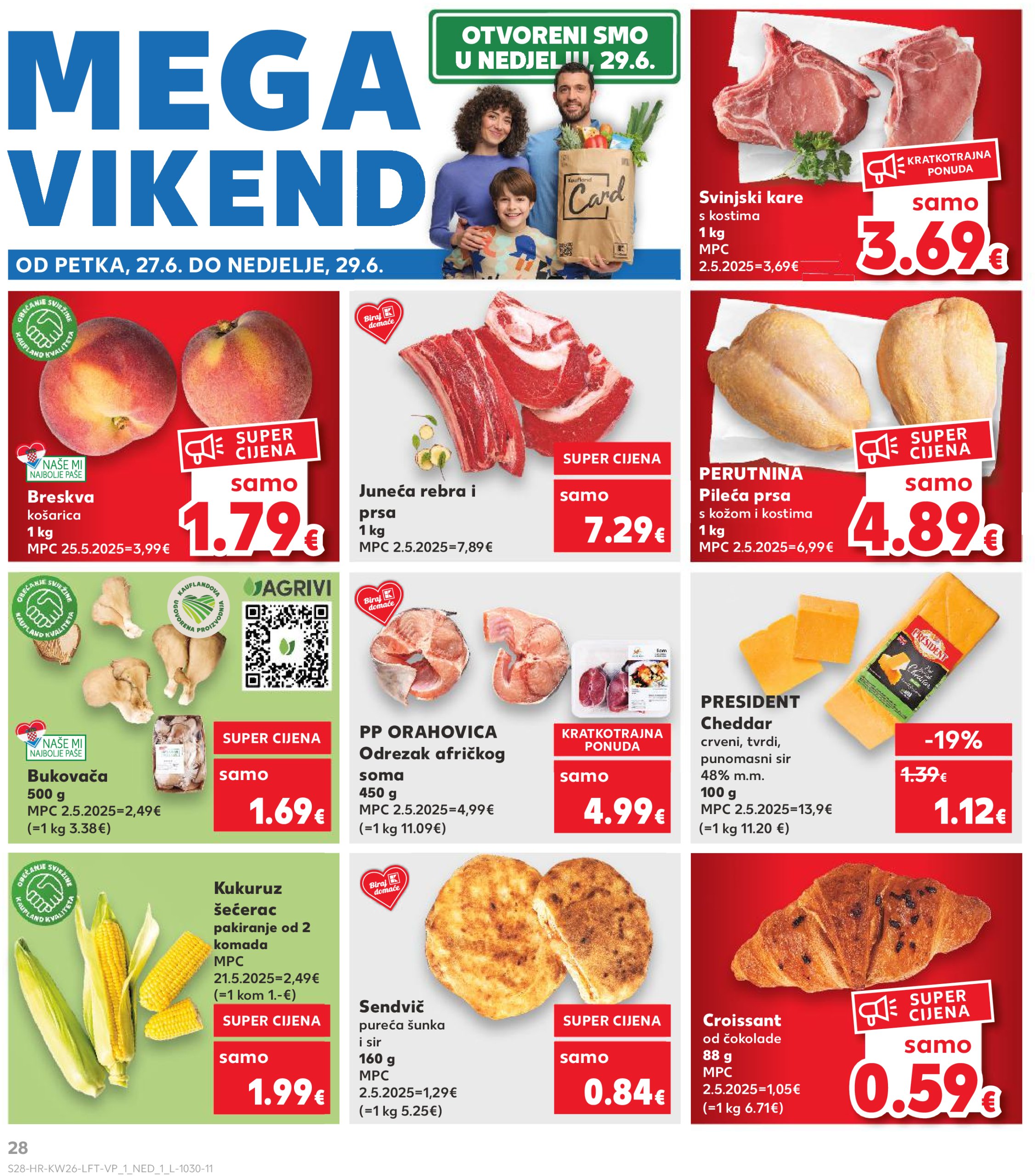 kaufland - Prelistajte katalog Kaufland, vrijedi od 25.06. do 01.07. - page: 28