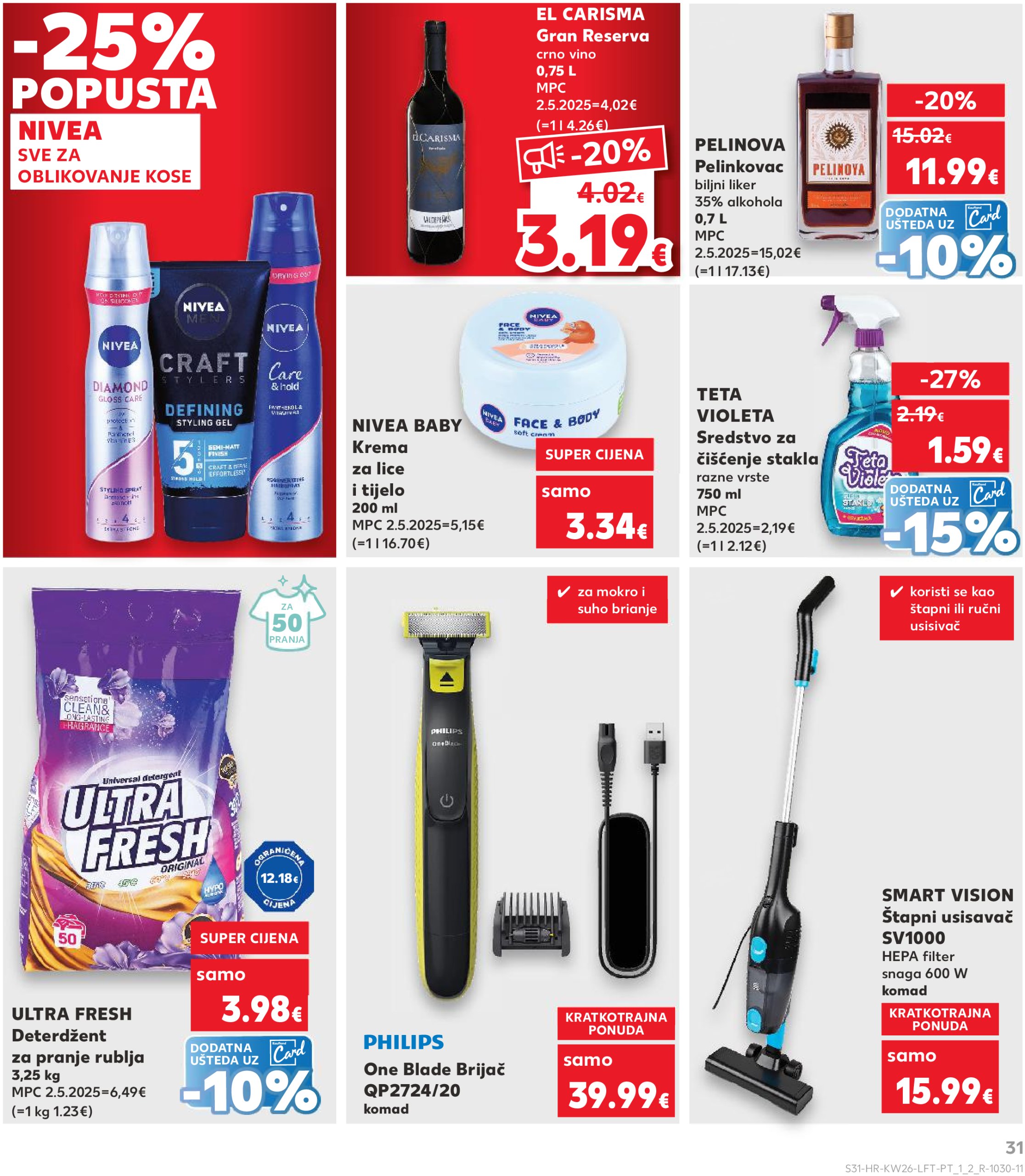 kaufland - Prelistajte katalog Kaufland, vrijedi od 25.06. do 01.07. - page: 31