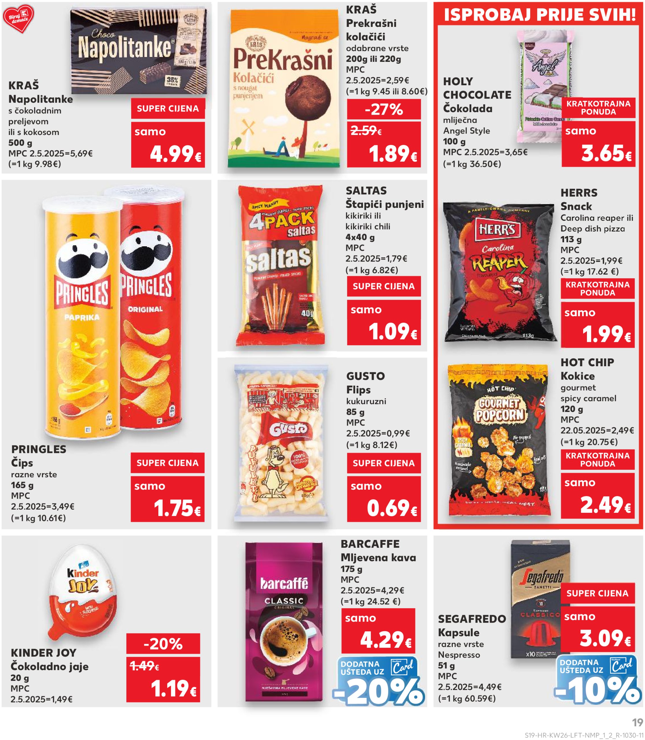 kaufland - Prelistajte katalog Kaufland, vrijedi od 25.06. do 01.07. - page: 19