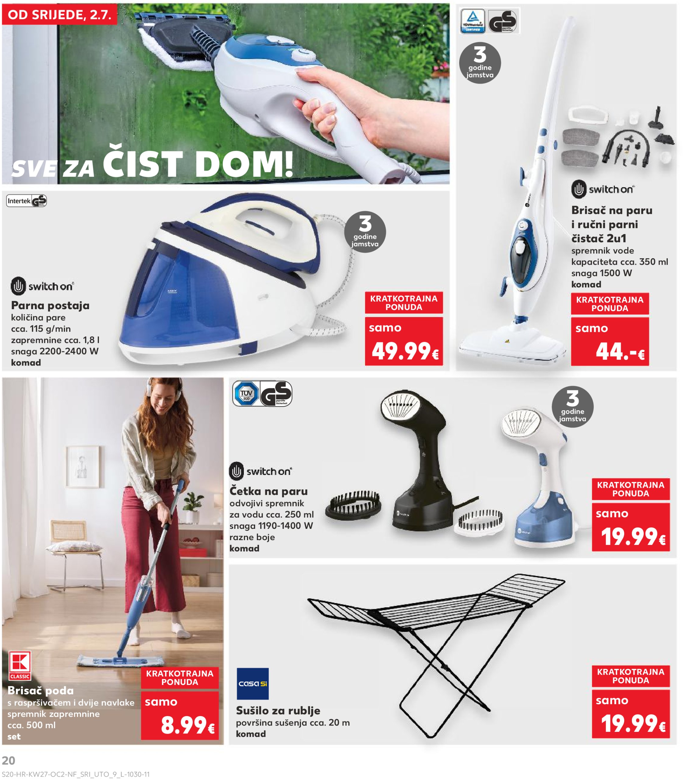 kaufland - Prelistajte katalog Kaufland - Neprehrambenih proizvoda, vrijedi od 02.07. do 08.07. - page: 20