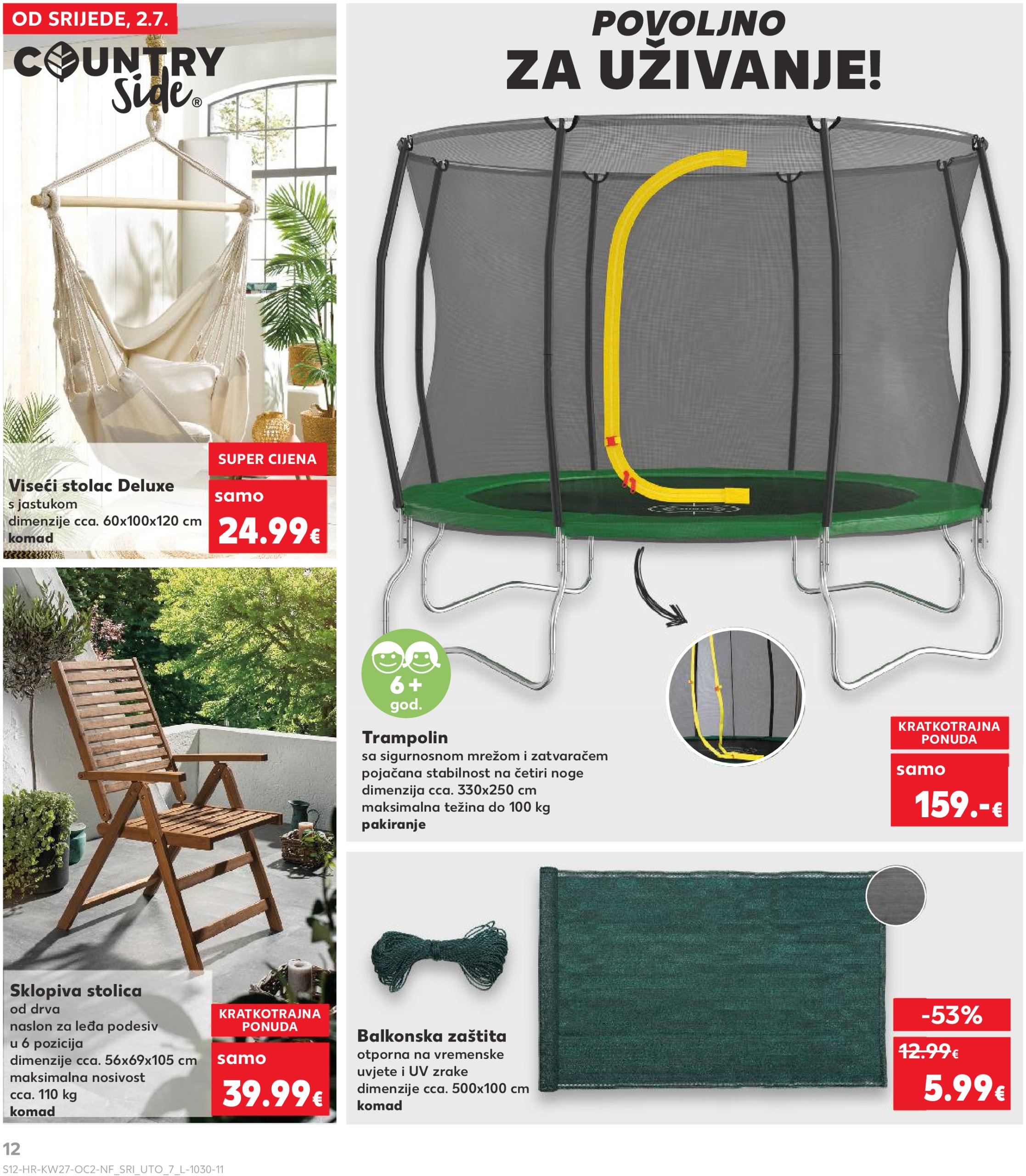 kaufland - Prelistajte katalog Kaufland - Neprehrambenih proizvoda, vrijedi od 02.07. do 08.07. - page: 12