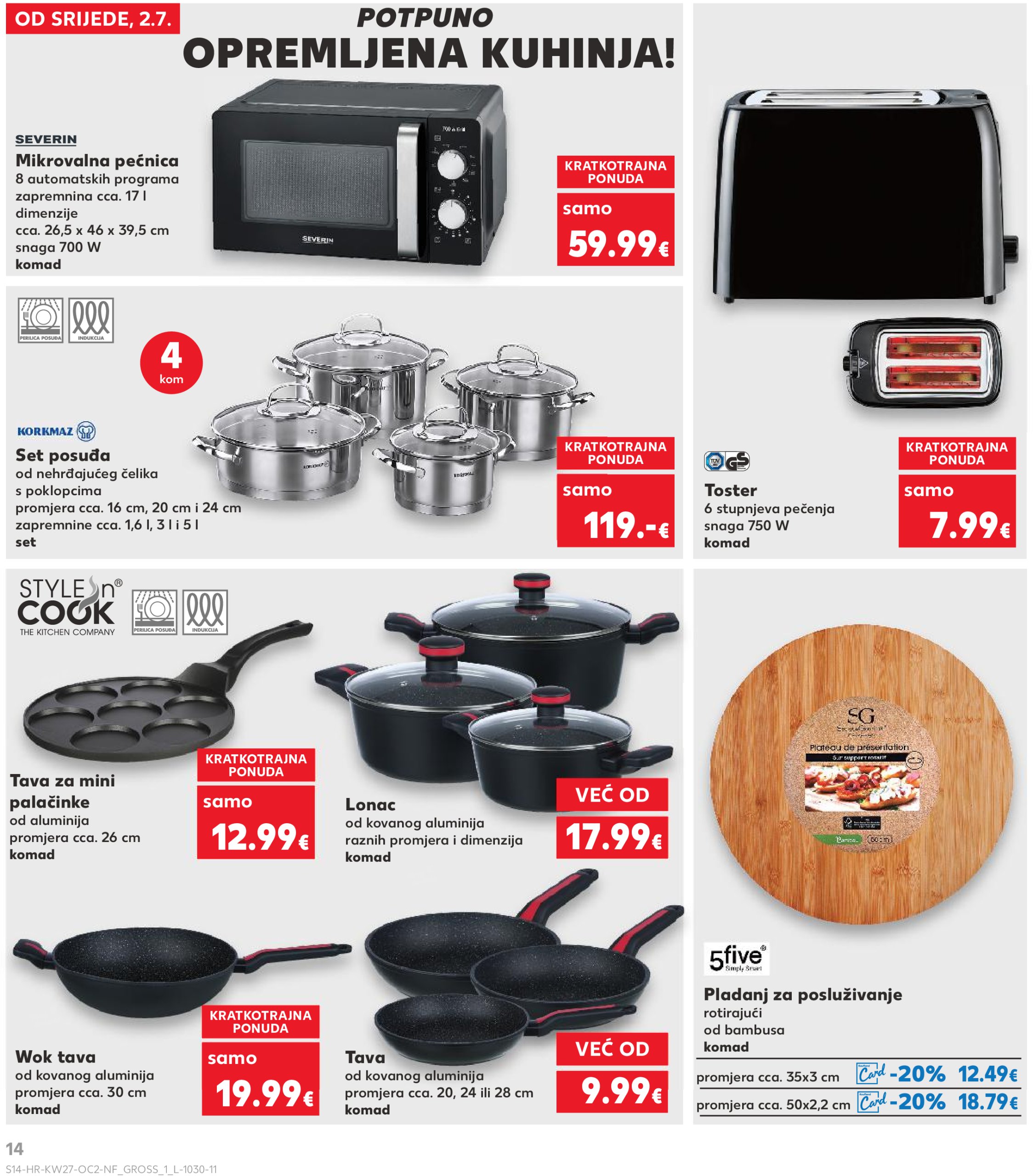 kaufland - Prelistajte katalog Kaufland - Neprehrambenih proizvoda, vrijedi od 02.07. do 08.07. - page: 14