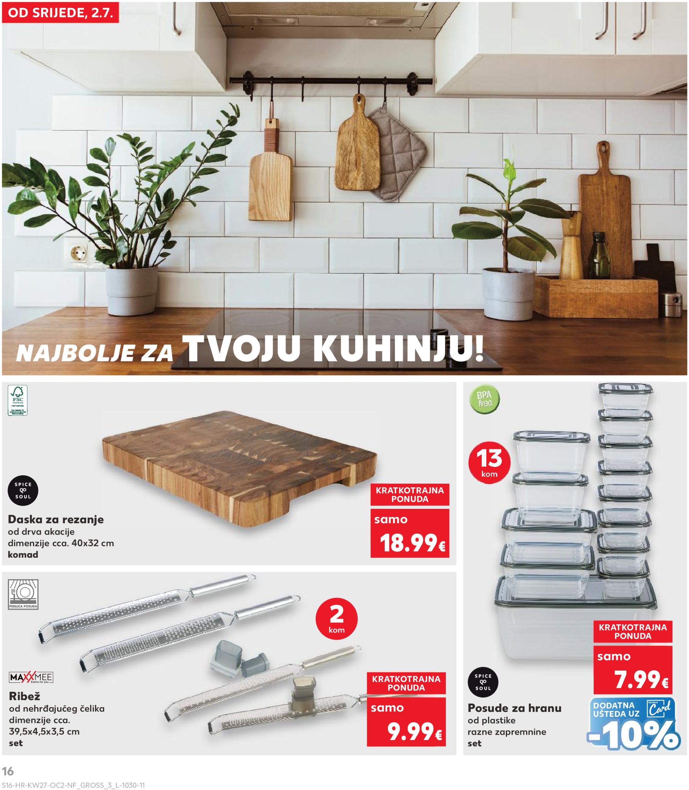 kaufland - Prelistajte katalog Kaufland - Neprehrambenih proizvoda, vrijedi od 02.07. do 08.07. - page: 16