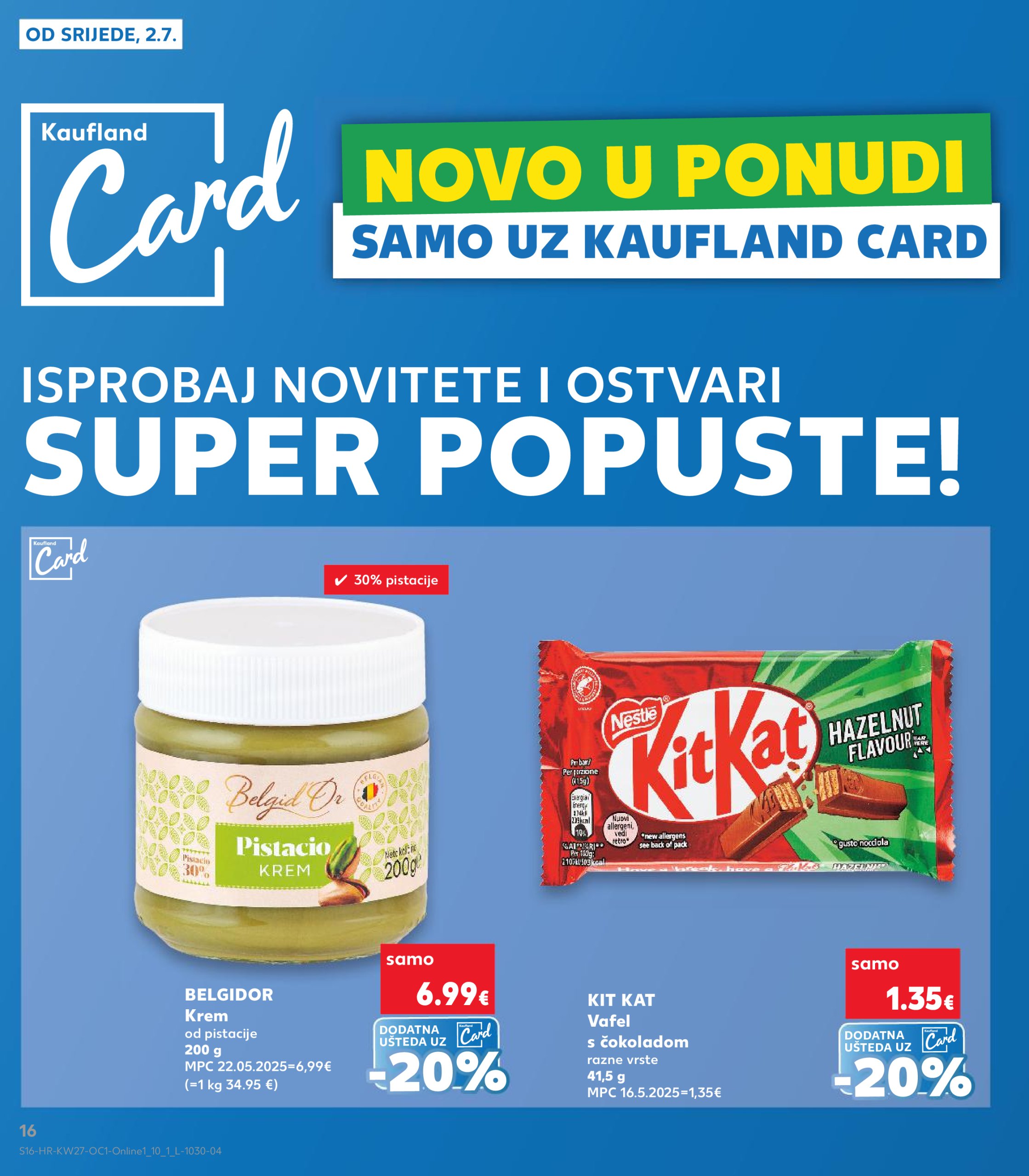 kaufland - Prelistajte katalog Kaufland - Želiš još bogatiju ponudu, vrijedi od 02.07. do 08.07. - page: 16