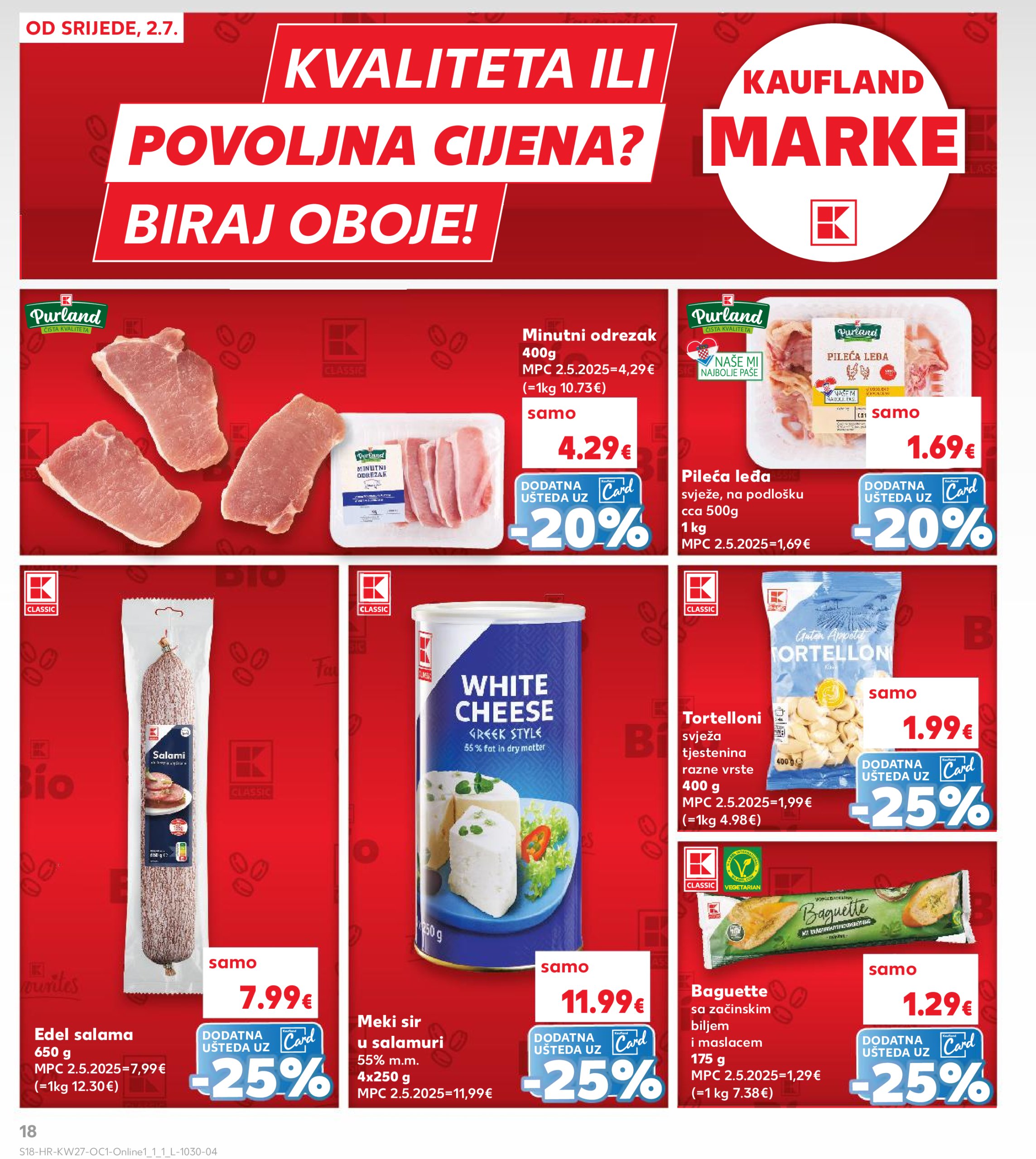 kaufland - Prelistajte katalog Kaufland - Želiš još bogatiju ponudu, vrijedi od 02.07. do 08.07. - page: 18