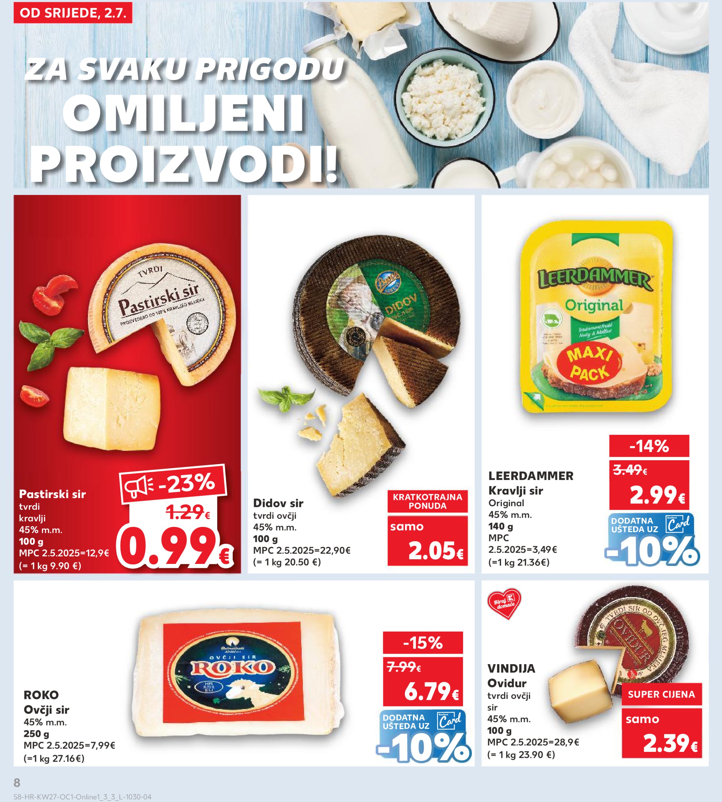 kaufland - Prelistajte katalog Kaufland - Želiš još bogatiju ponudu, vrijedi od 02.07. do 08.07. - page: 8
