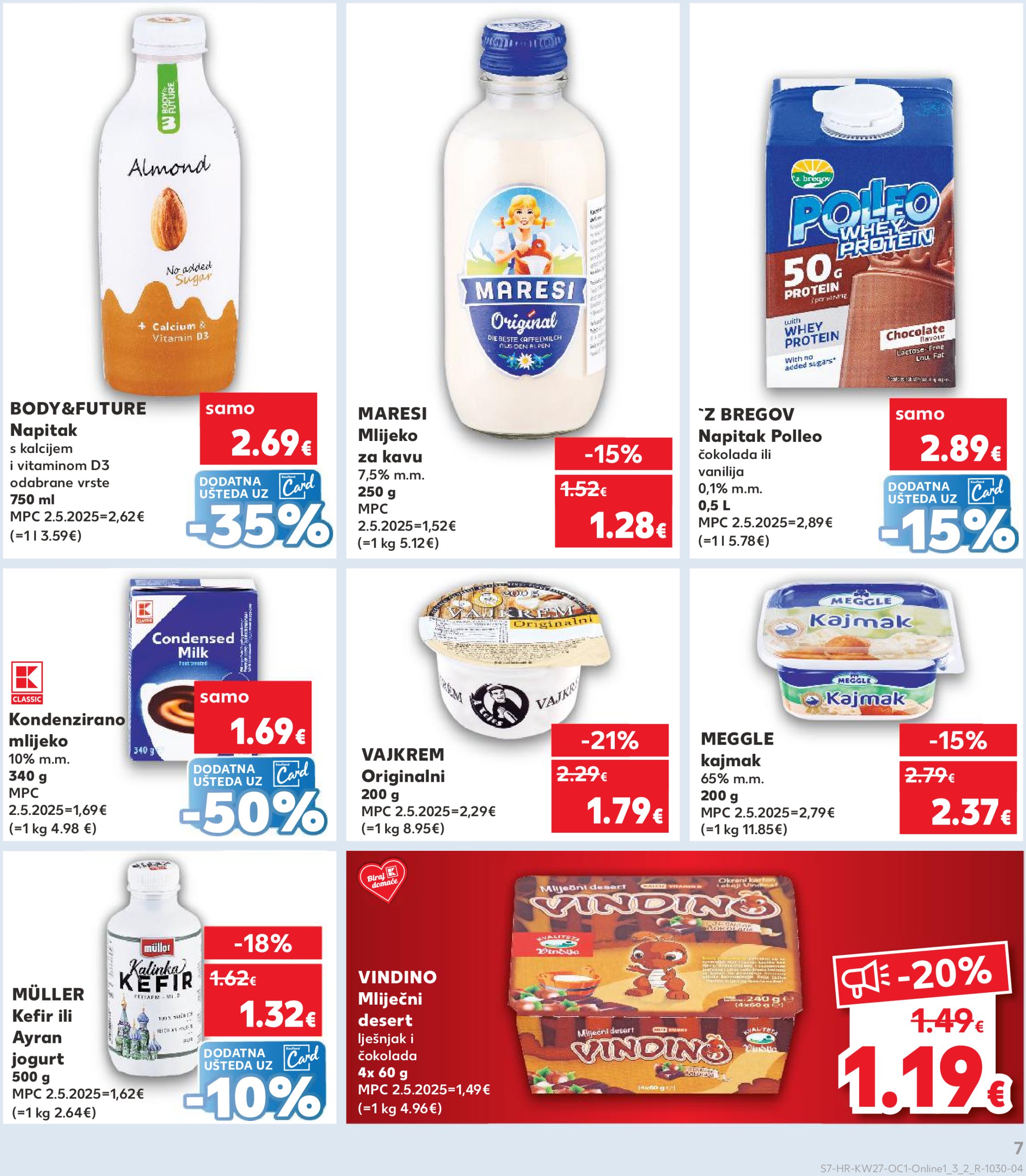 kaufland - Prelistajte katalog Kaufland - Želiš još bogatiju ponudu, vrijedi od 02.07. do 08.07. - page: 7