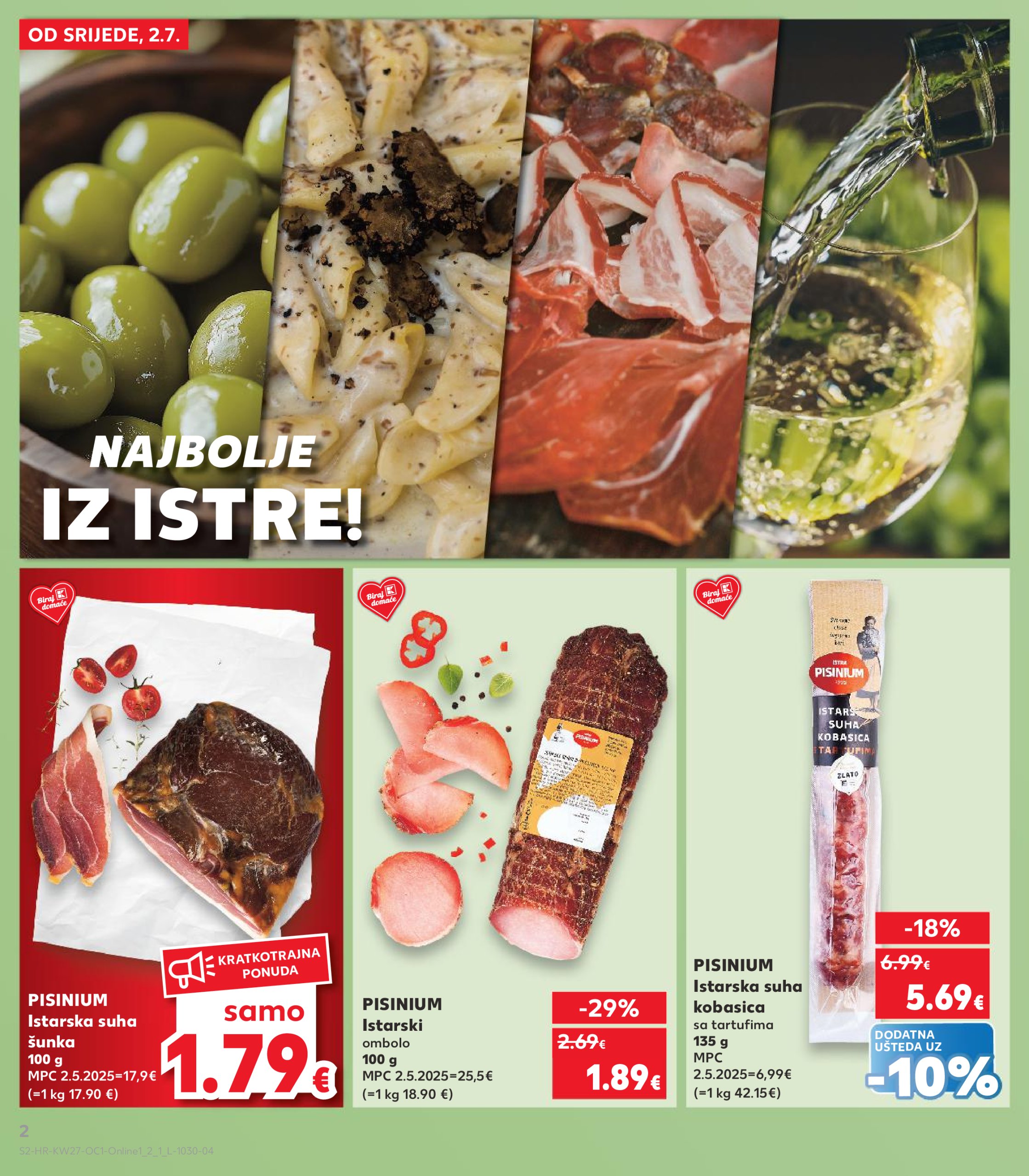 kaufland - Prelistajte katalog Kaufland - Želiš još bogatiju ponudu, vrijedi od 02.07. do 08.07. - page: 2