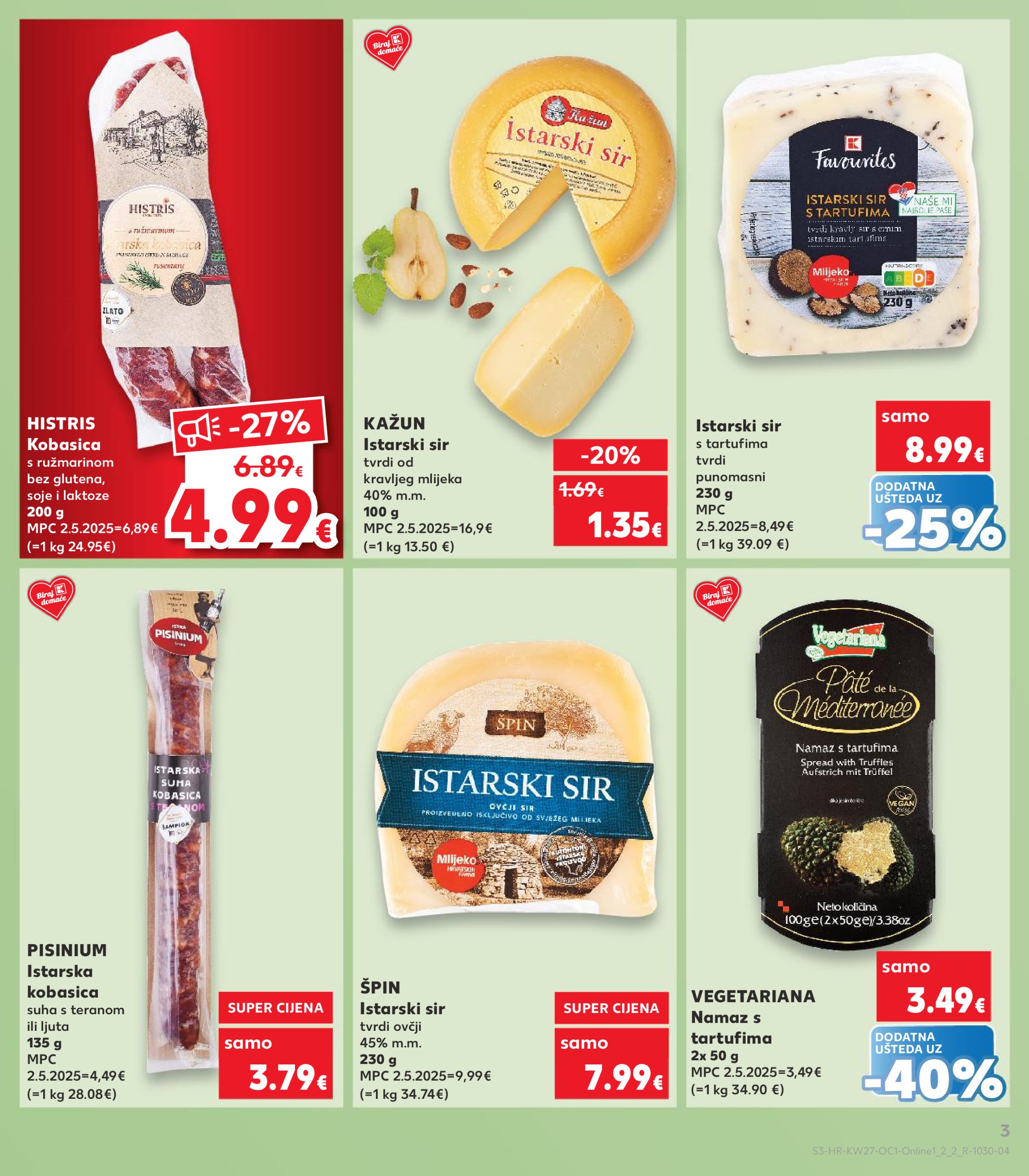 kaufland - Prelistajte katalog Kaufland - Želiš još bogatiju ponudu, vrijedi od 02.07. do 08.07. - page: 3