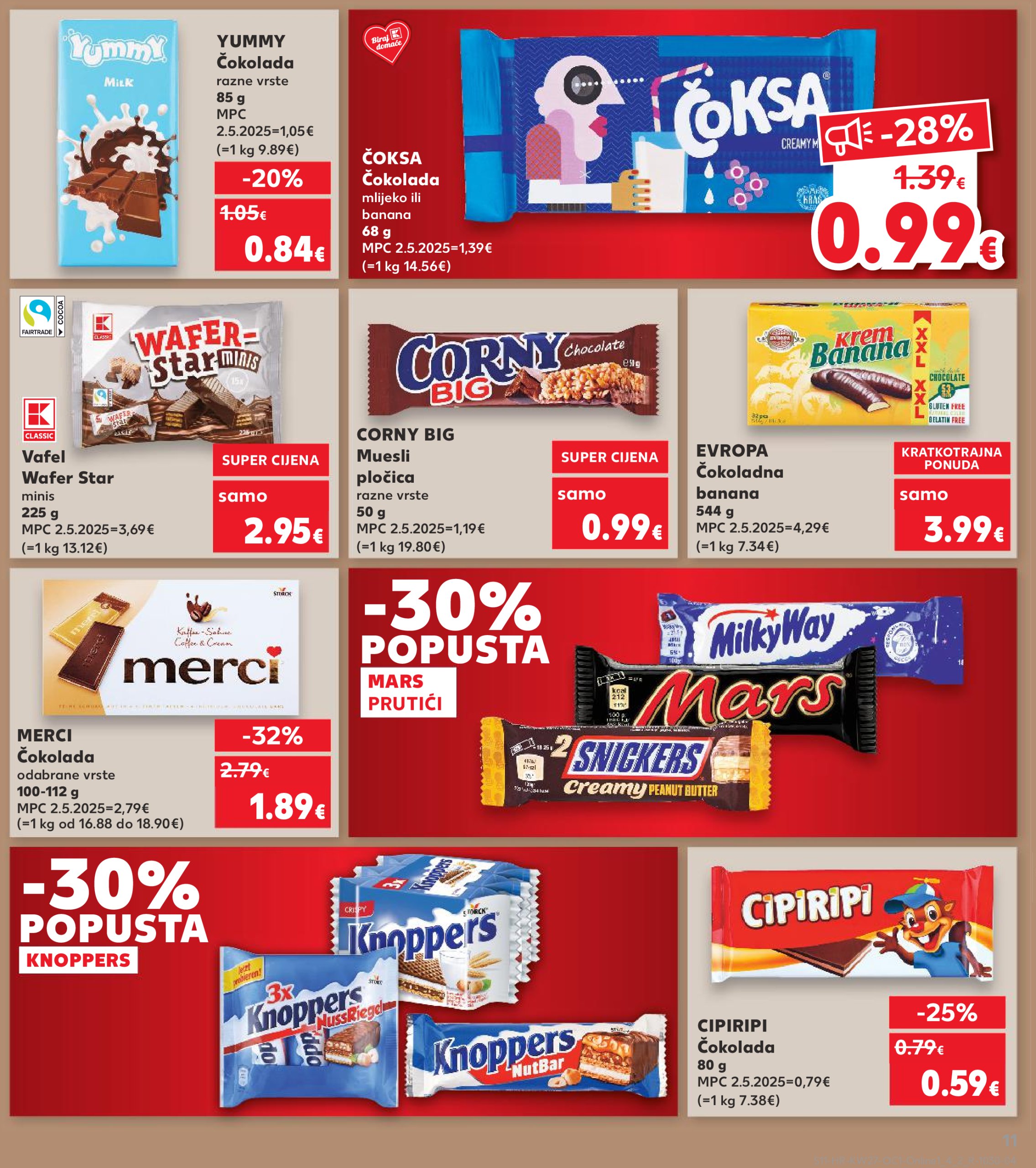 kaufland - Prelistajte katalog Kaufland - Želiš još bogatiju ponudu, vrijedi od 02.07. do 08.07. - page: 11
