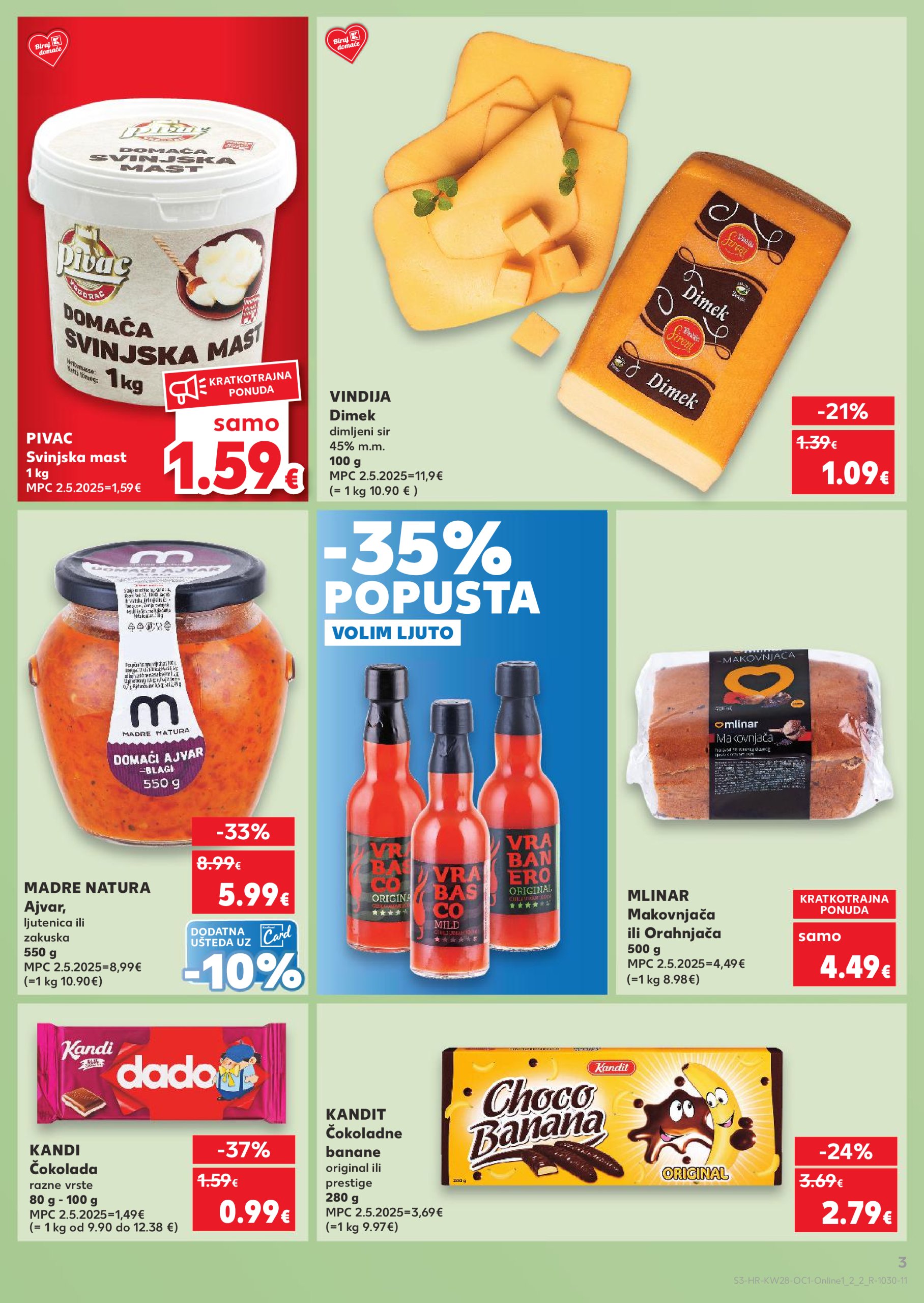 kaufland - Prelistajte katalog Kaufland - Želiš još bogatiju ponudu, vrijedi od 09.07. do 15.07. - page: 3