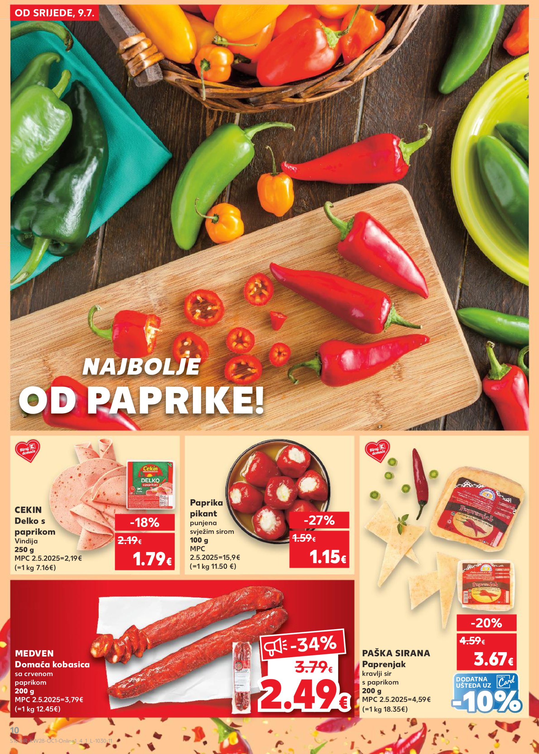 kaufland - Prelistajte katalog Kaufland - Želiš još bogatiju ponudu, vrijedi od 09.07. do 15.07. - page: 10