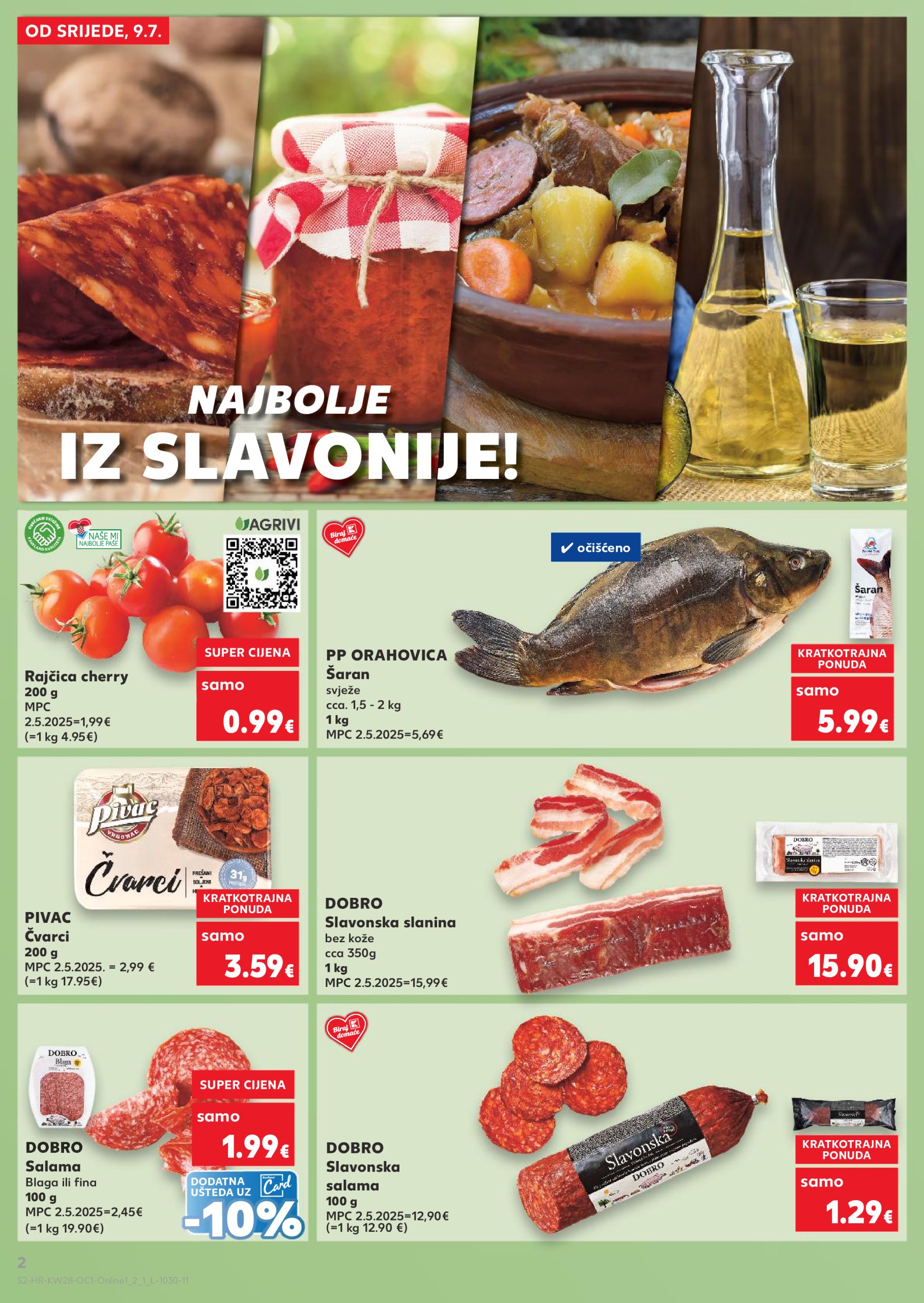 kaufland - Prelistajte katalog Kaufland - Želiš još bogatiju ponudu, vrijedi od 09.07. do 15.07. - page: 2