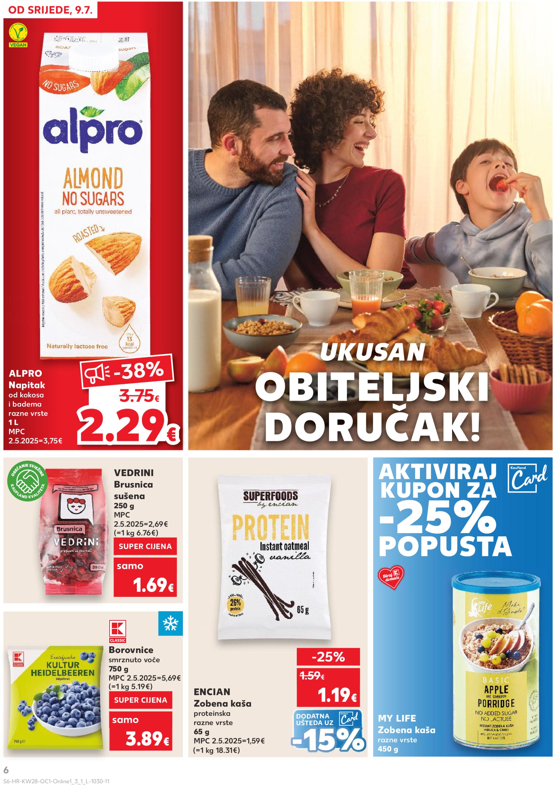 kaufland - Prelistajte katalog Kaufland - Želiš još bogatiju ponudu, vrijedi od 09.07. do 15.07. - page: 6