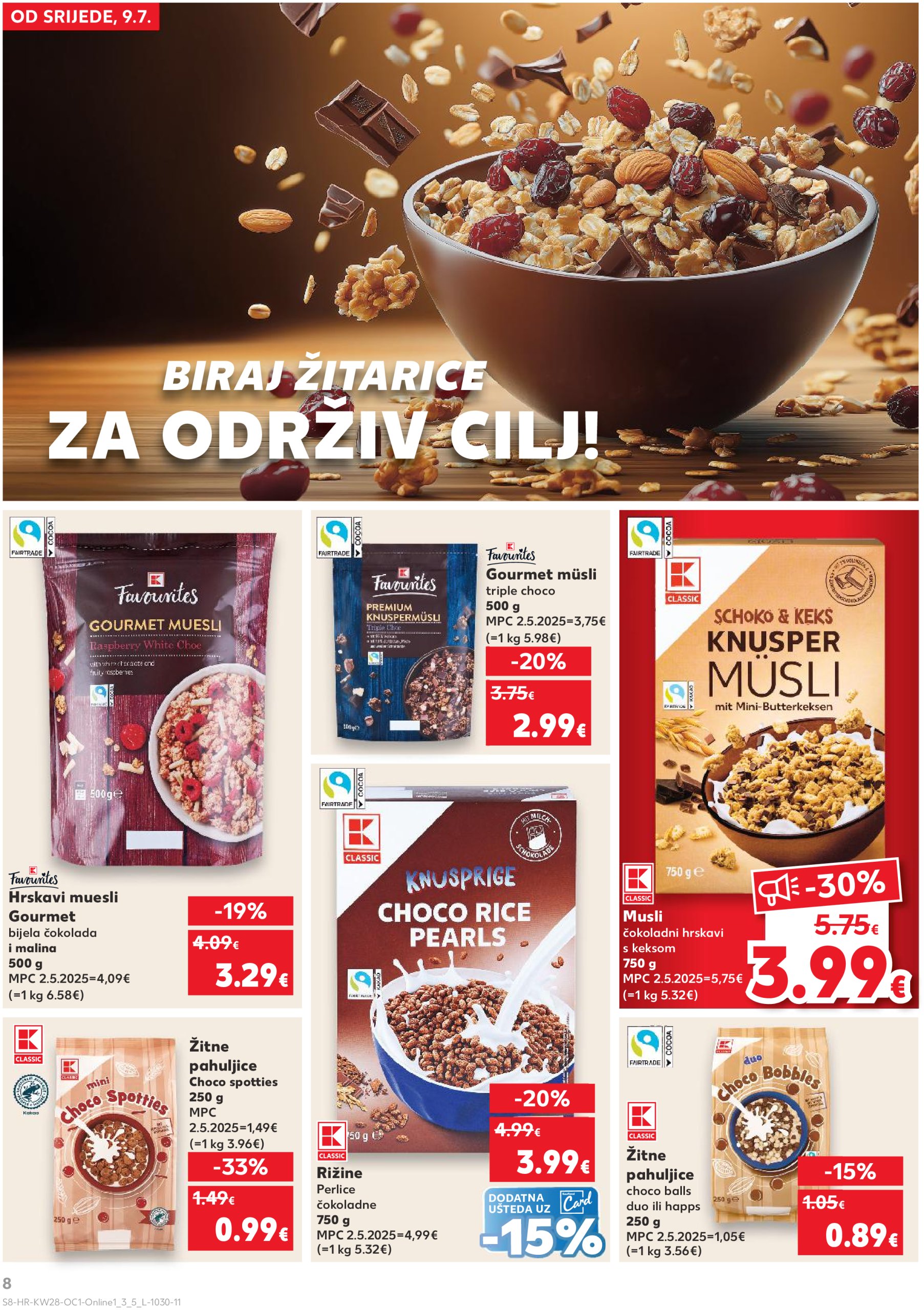 kaufland - Prelistajte katalog Kaufland - Želiš još bogatiju ponudu, vrijedi od 09.07. do 15.07. - page: 8