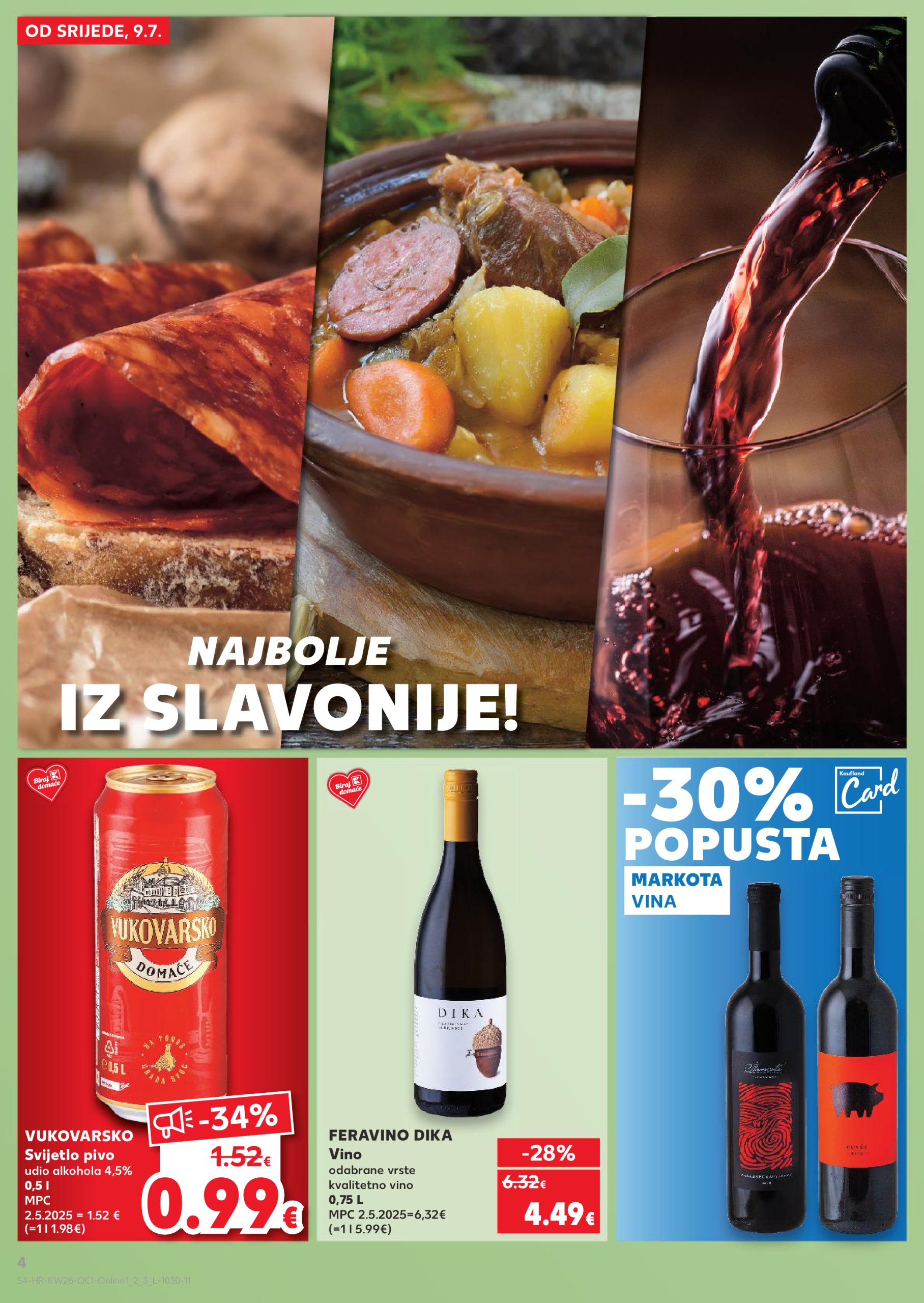 kaufland - Prelistajte katalog Kaufland - Želiš još bogatiju ponudu, vrijedi od 09.07. do 15.07. - page: 4
