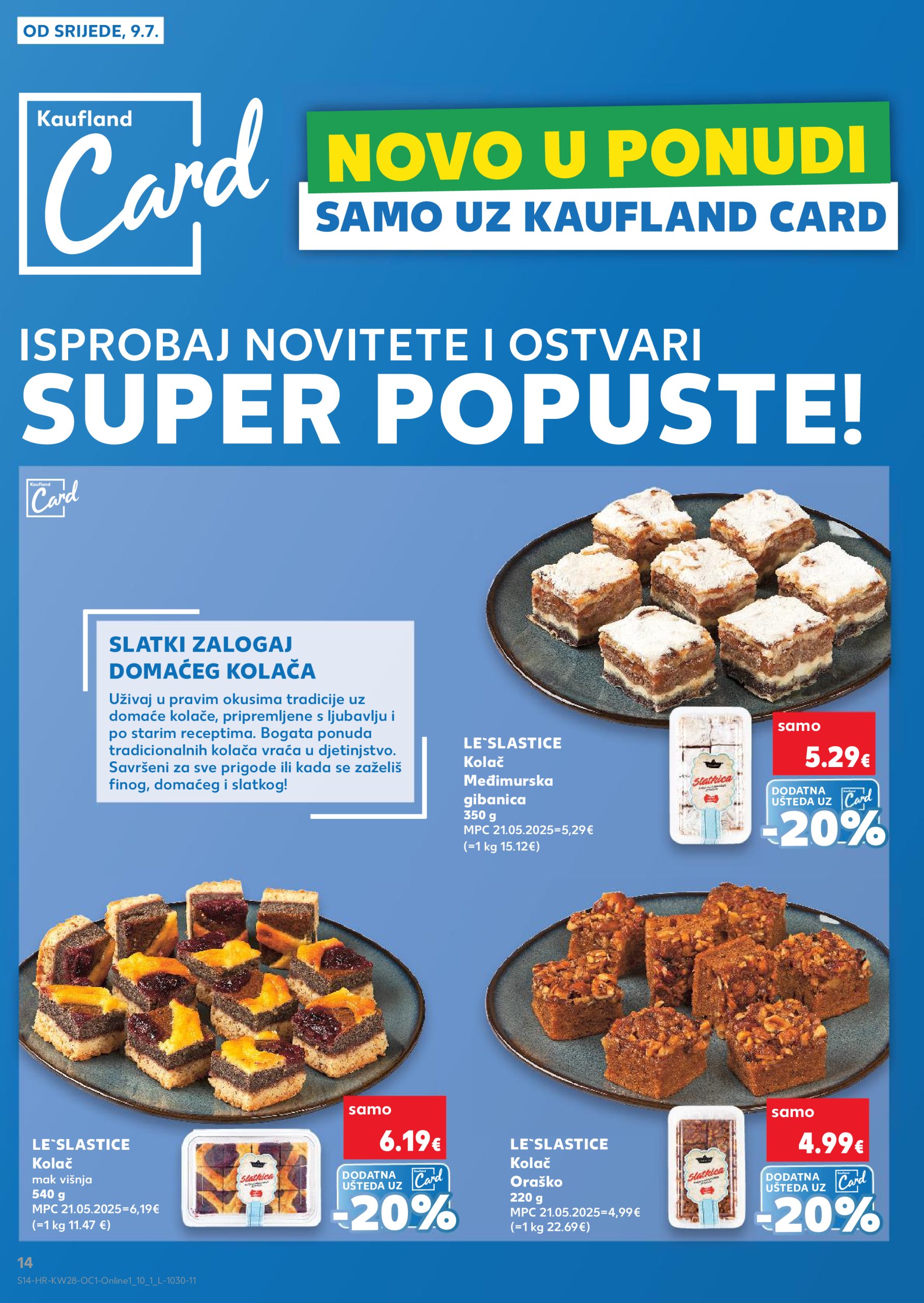 kaufland - Prelistajte katalog Kaufland - Želiš još bogatiju ponudu, vrijedi od 09.07. do 15.07. - page: 14