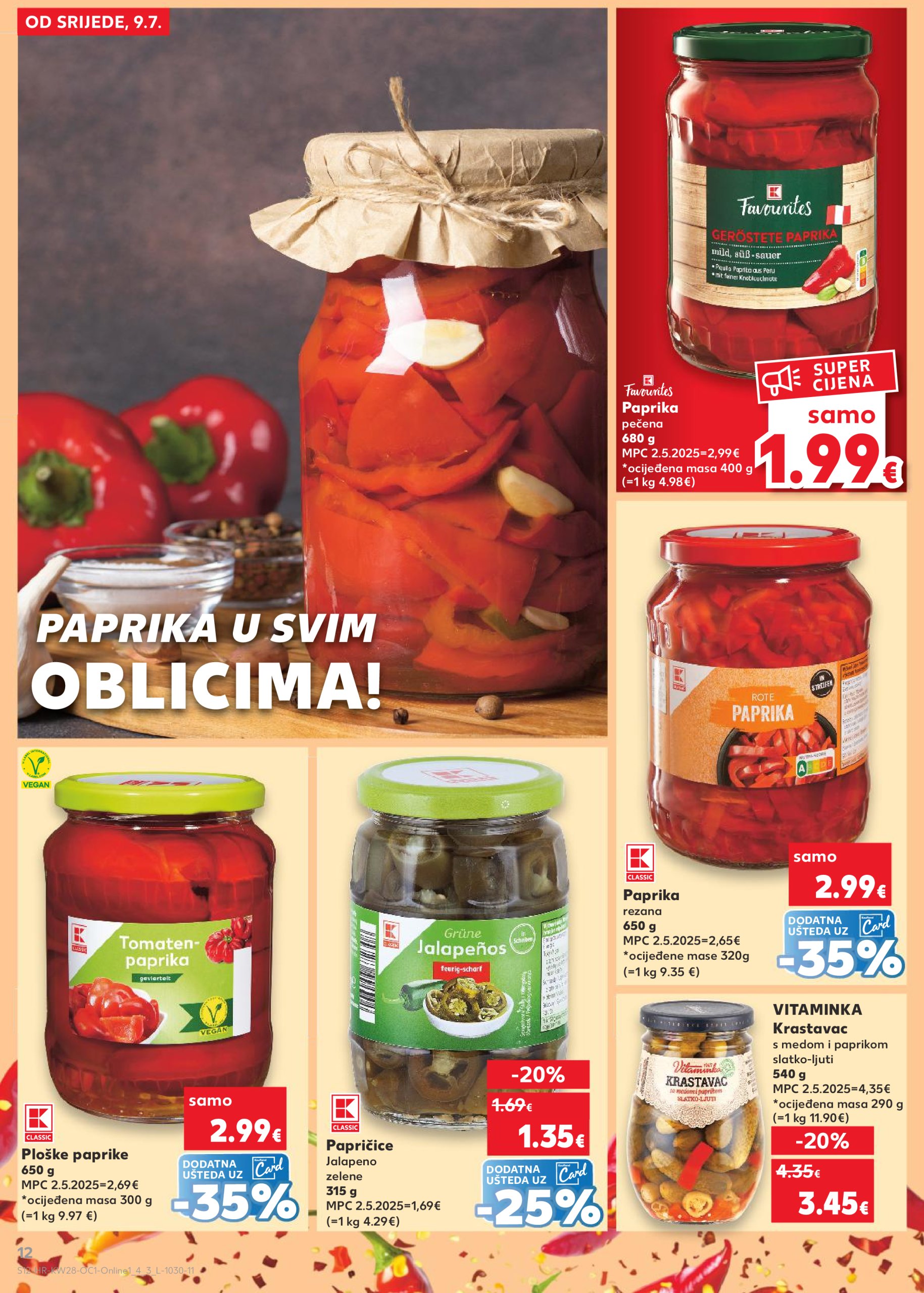 kaufland - Prelistajte katalog Kaufland - Želiš još bogatiju ponudu, vrijedi od 09.07. do 15.07. - page: 12