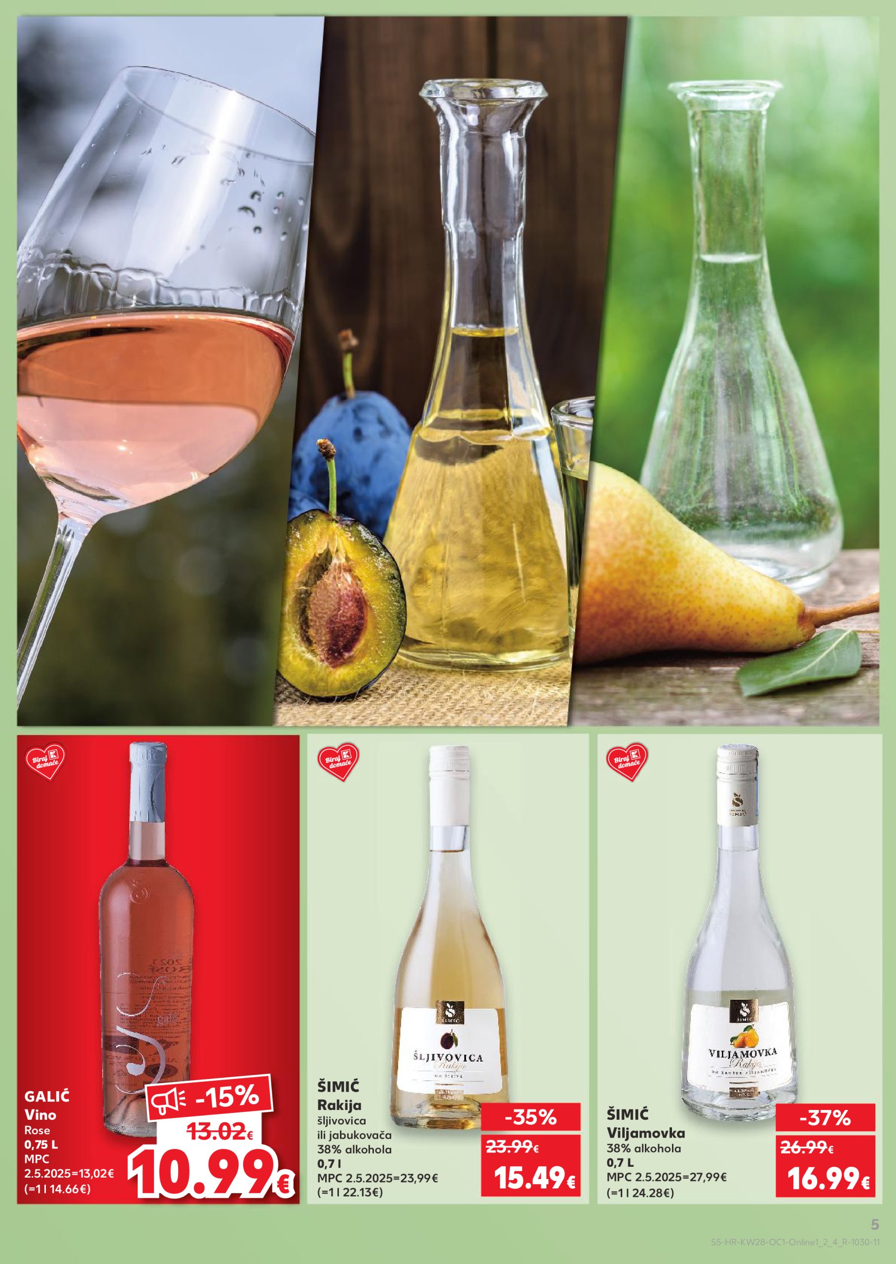 kaufland - Prelistajte katalog Kaufland - Želiš još bogatiju ponudu, vrijedi od 09.07. do 15.07. - page: 5