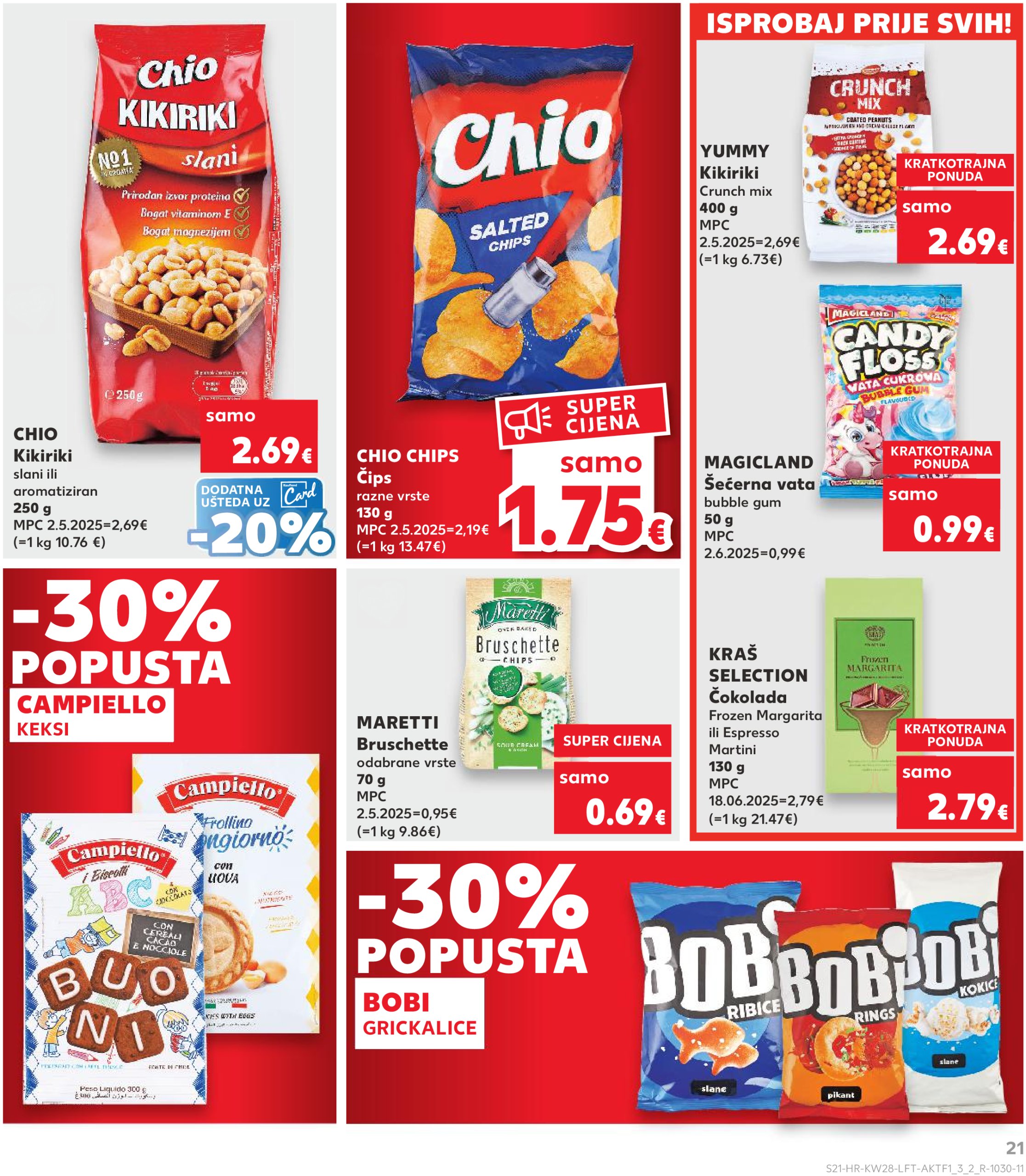 kaufland - Prelistajte katalog Kaufland, vrijedi od 09.07. do 15.07. - page: 21 kaufland - Prelistajte katalog Kaufland, vrijedi od 09.07. do 15.07. - page: 21