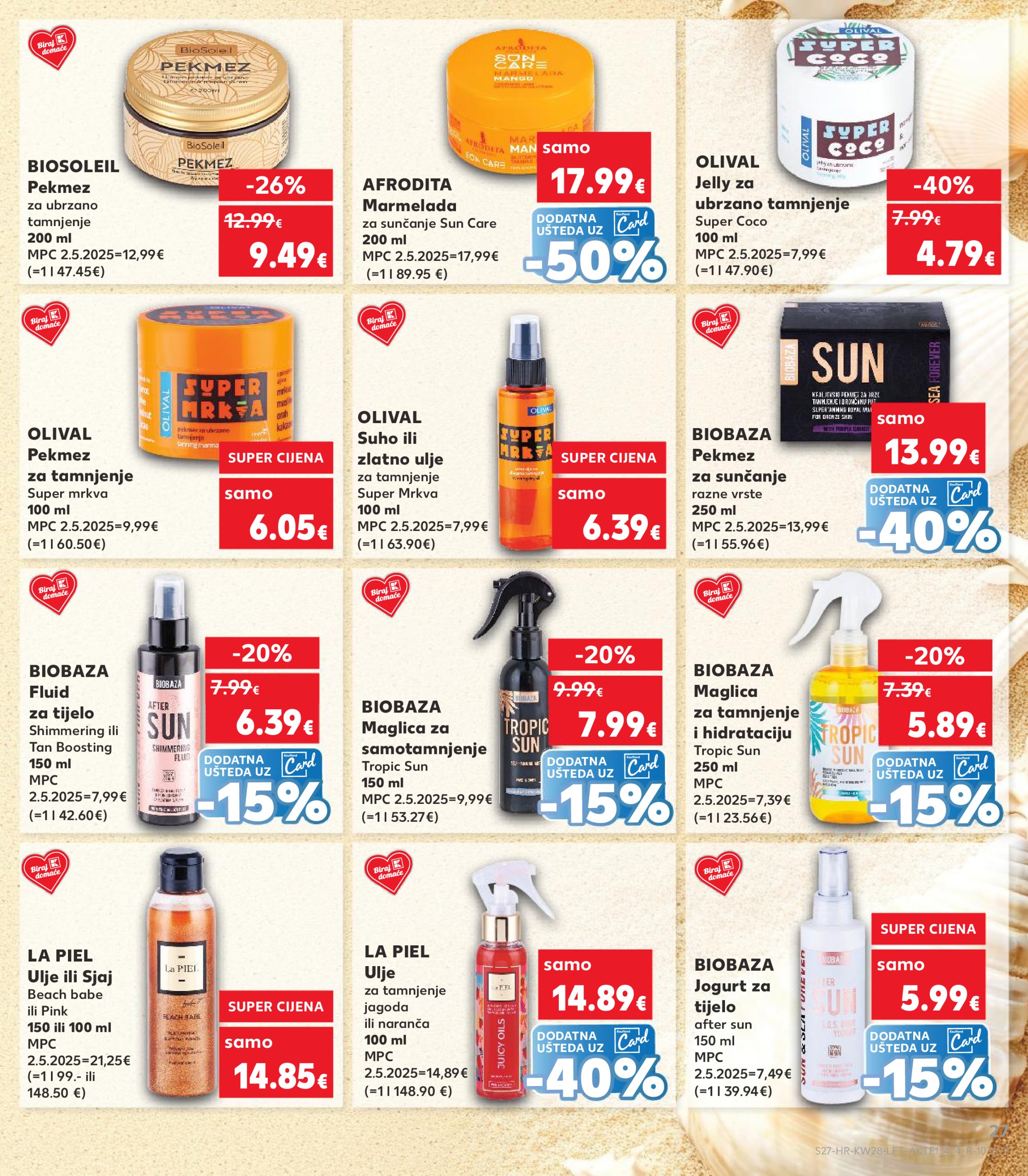 kaufland - Prelistajte katalog Kaufland, vrijedi od 09.07. do 15.07. - page: 27 kaufland - Prelistajte katalog Kaufland, vrijedi od 09.07. do 15.07. - page: 27